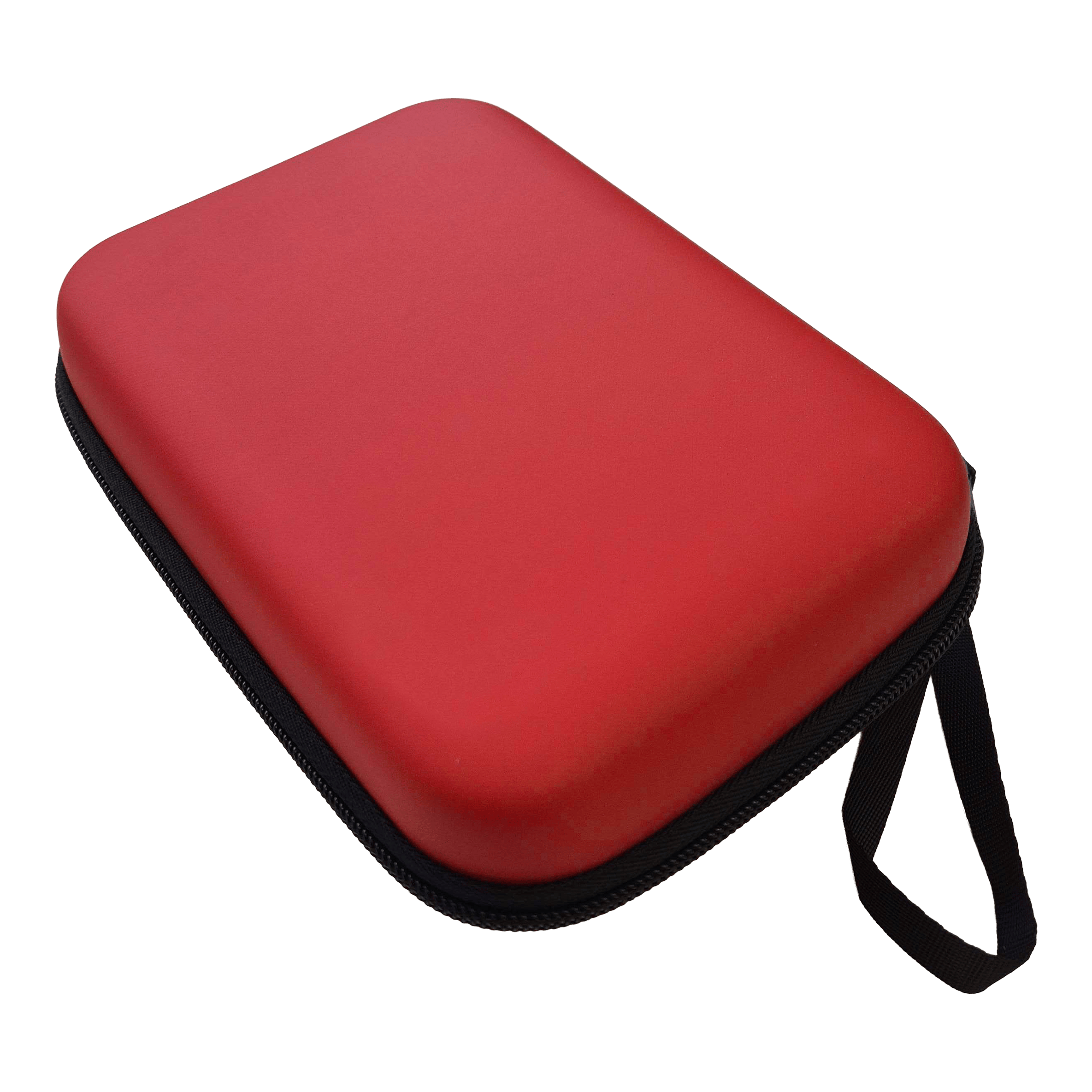 Custodia per freccette McDart System-4 Hier wird ein Dartcase in der Farbe Rot dargestellt. Das Etui kann für den Transport von Darts verwendet werden.