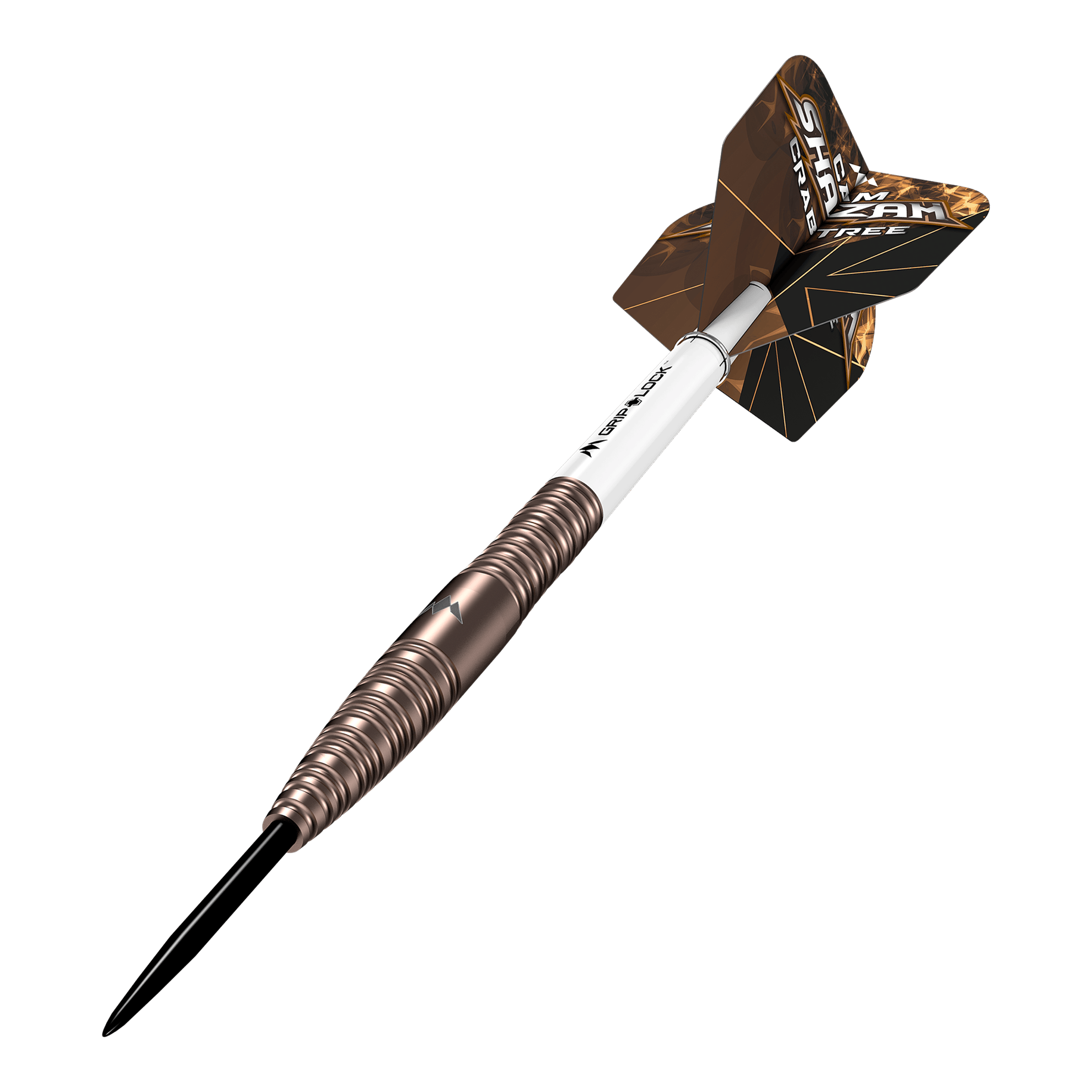 Freccette Mission Cam Crabtree V2 in acciaio al tungsteno al 95% Mission Cam Crabtree V2 95% Tungsten Steeldarts sind auf dem Bild zu sehen. Sie bestehen aus hochwertigem Wolfram und sind speziell für den Dartsport entwickelt.