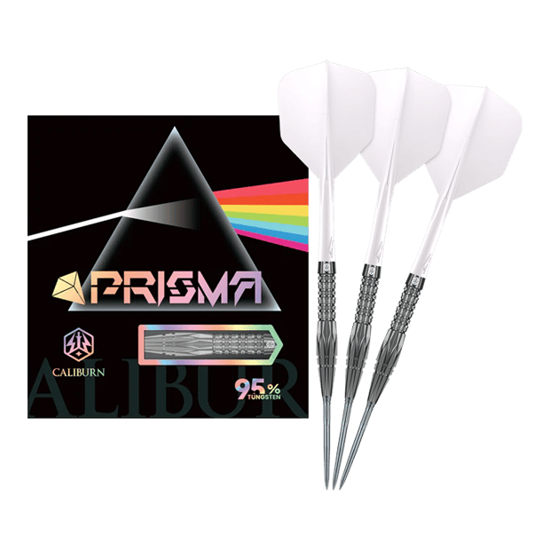Freccette in acciaio Caliburn Prisma P1 - 19,5 g Caliburn Prisma Steeldarts - 19,5g. Dieses Produkt ist ideal für Dartspieler, die Wert auf Qualität legen.