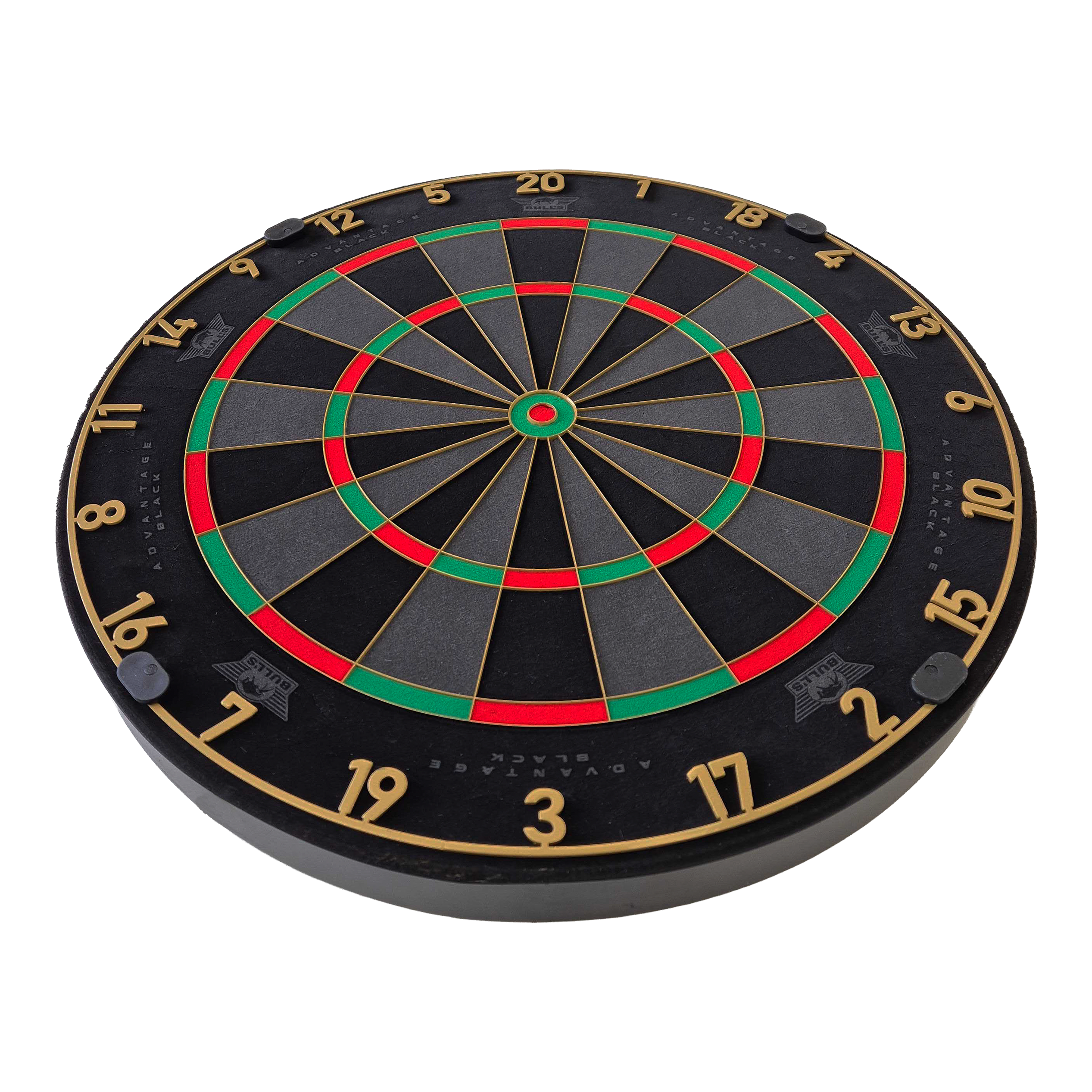 Bersaglio per freccette in acciaio Bulls NL Advantage Black Edition Dieses Foto stellt das BullsNL Advantage Black Edition Steeldartboard dar. Es ist ein weiteres Bild dieses Dartboards.