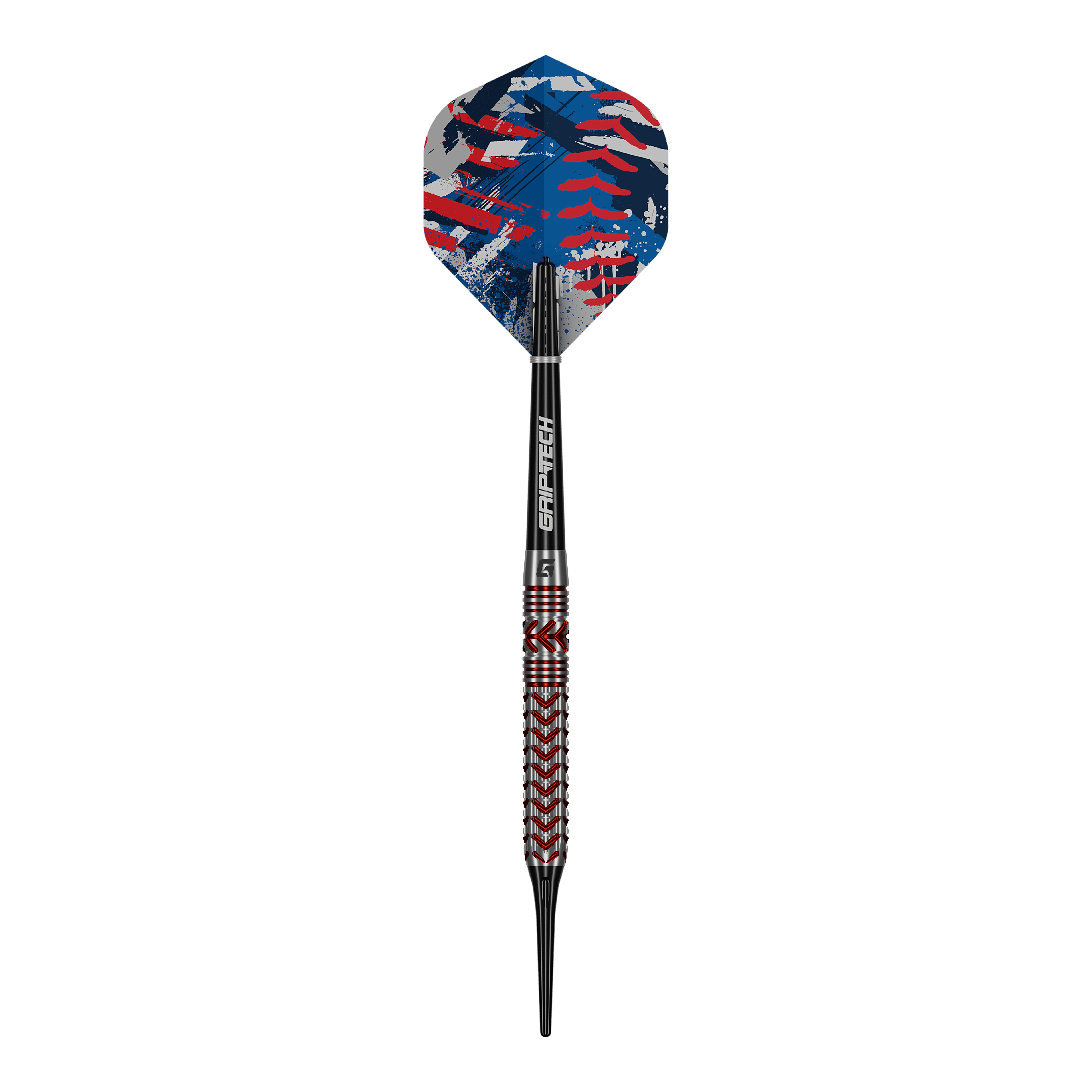 Freccette morbide GOAT Curveball - 20 g Hier sieht man die 'GOAT Curveball Tungsten Softdarts - 20g'. Diese Softdarts bestehen aus robustem Tungsten und wiegen 20 Gramm.