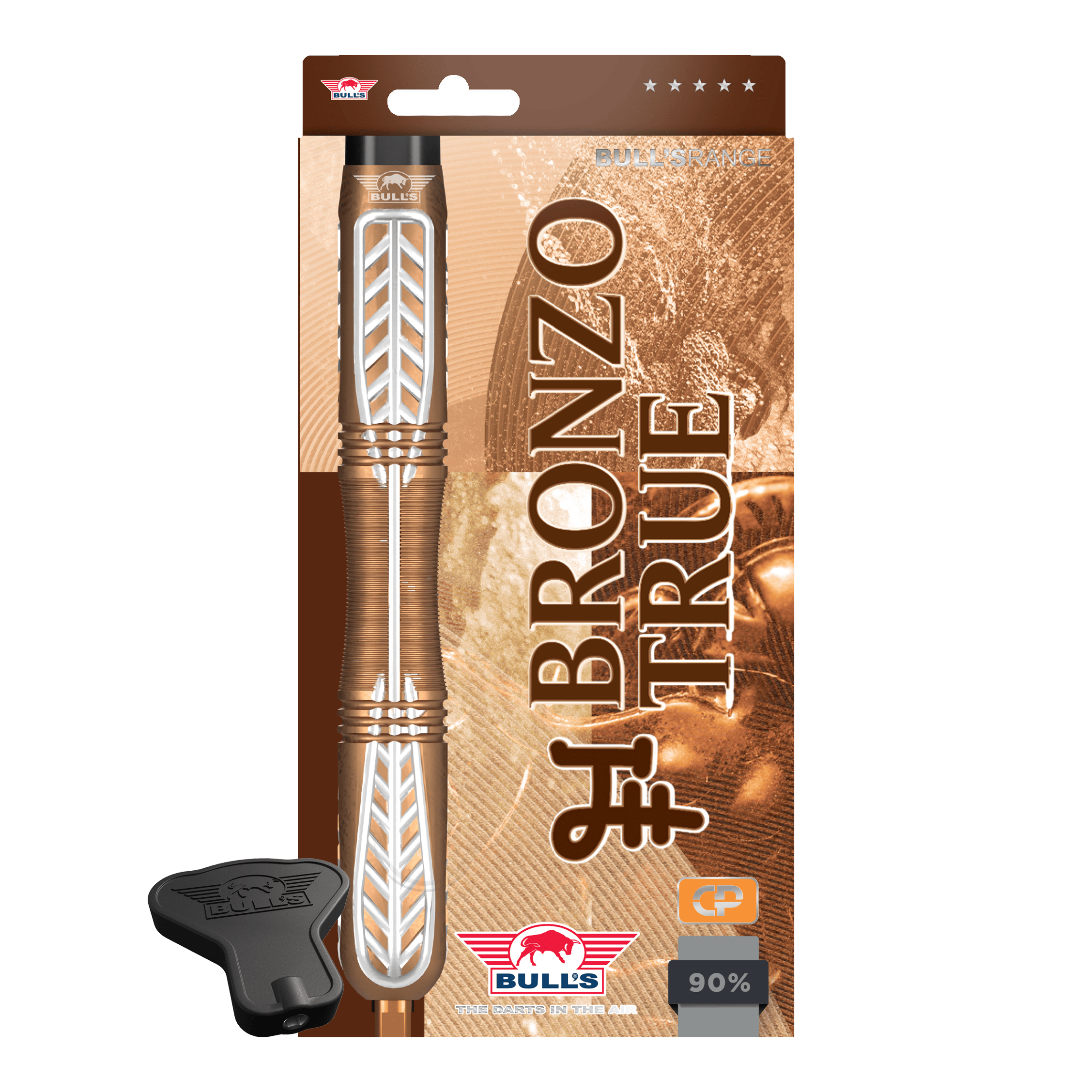 Freccette in acciaio Bulls NL Bronzo True Convertible Point Freccette in acciaio Bulls NL Bronzo True Convertible Point