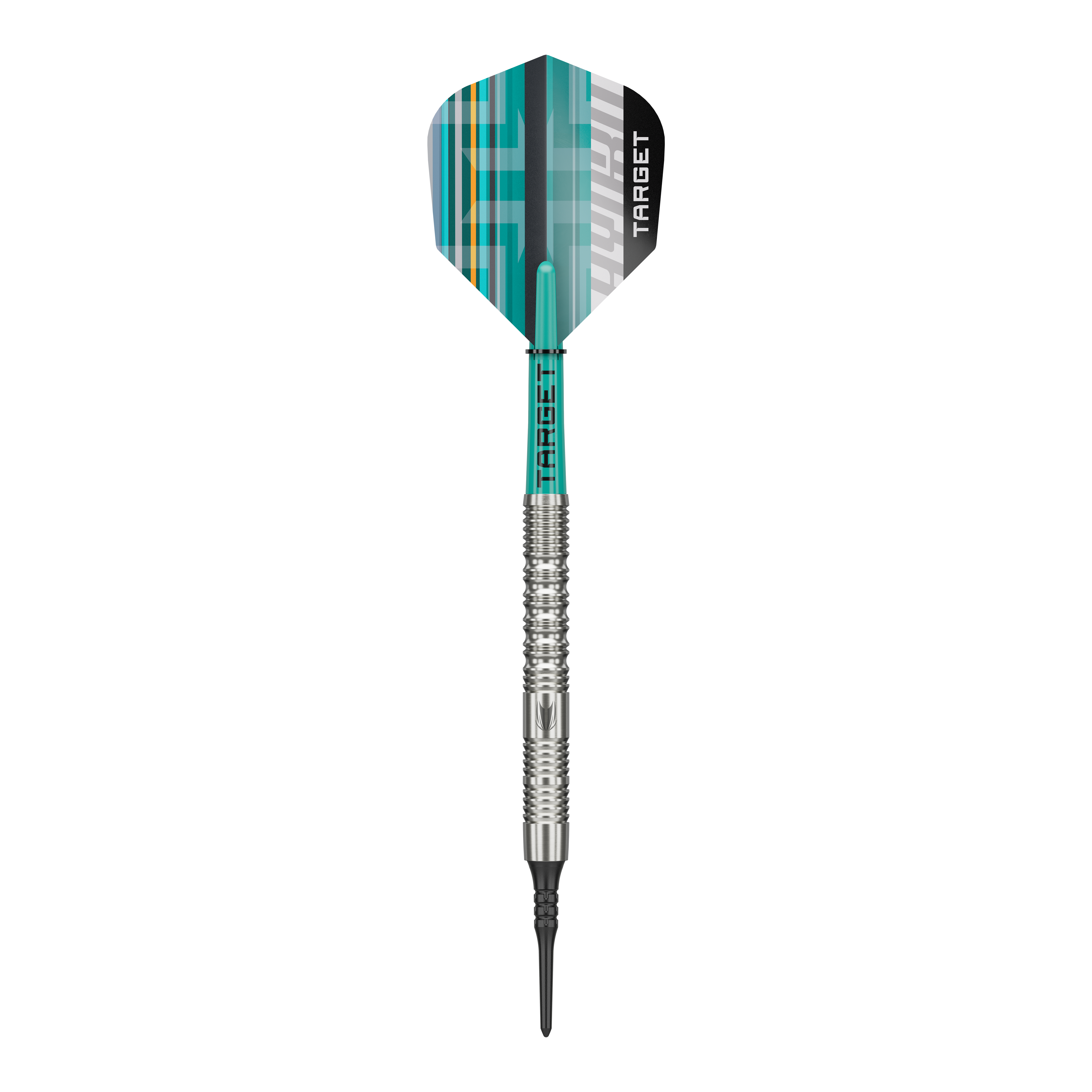 Target Hydro 12 freccette morbide Abgebildet sind die Target Hydro 12 Softdarts. Sie zeichnen sich durch ihr modernes Design aus.