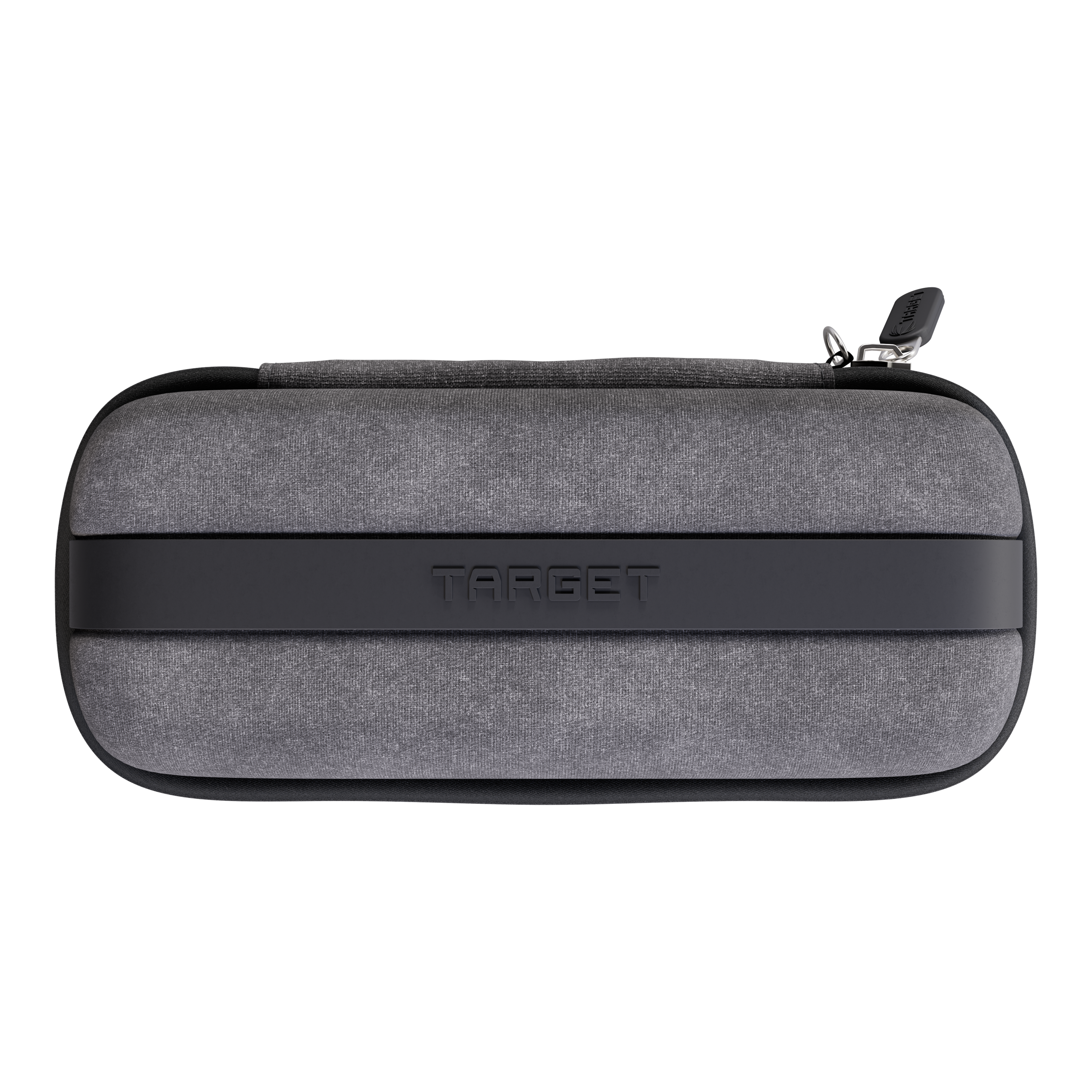 Custodia per freccette Target BOA Das Bild zeigt ein Dartcase in den Farben Grau und Hellgrau. Es handelt sich um ein BOA Dartcase von Target.