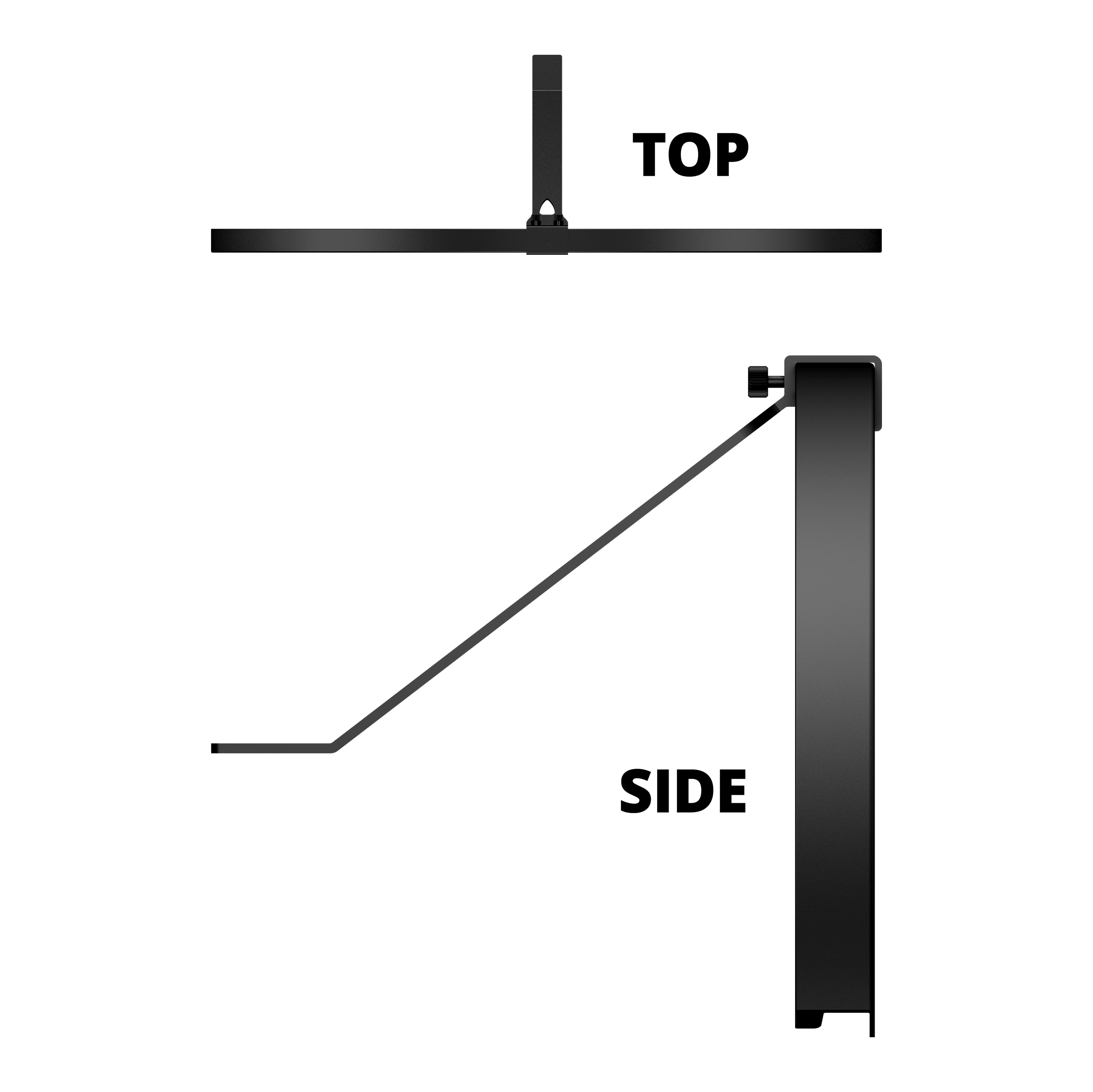 Sistema di illuminazione a LED Mission Torus 120 - Nero Abgebildet ist das Mission Torus 120 LED Beleuchtungssystem in Schwarz. Das System eignet sich zur optimalen Beleuchtung für Dartboards.