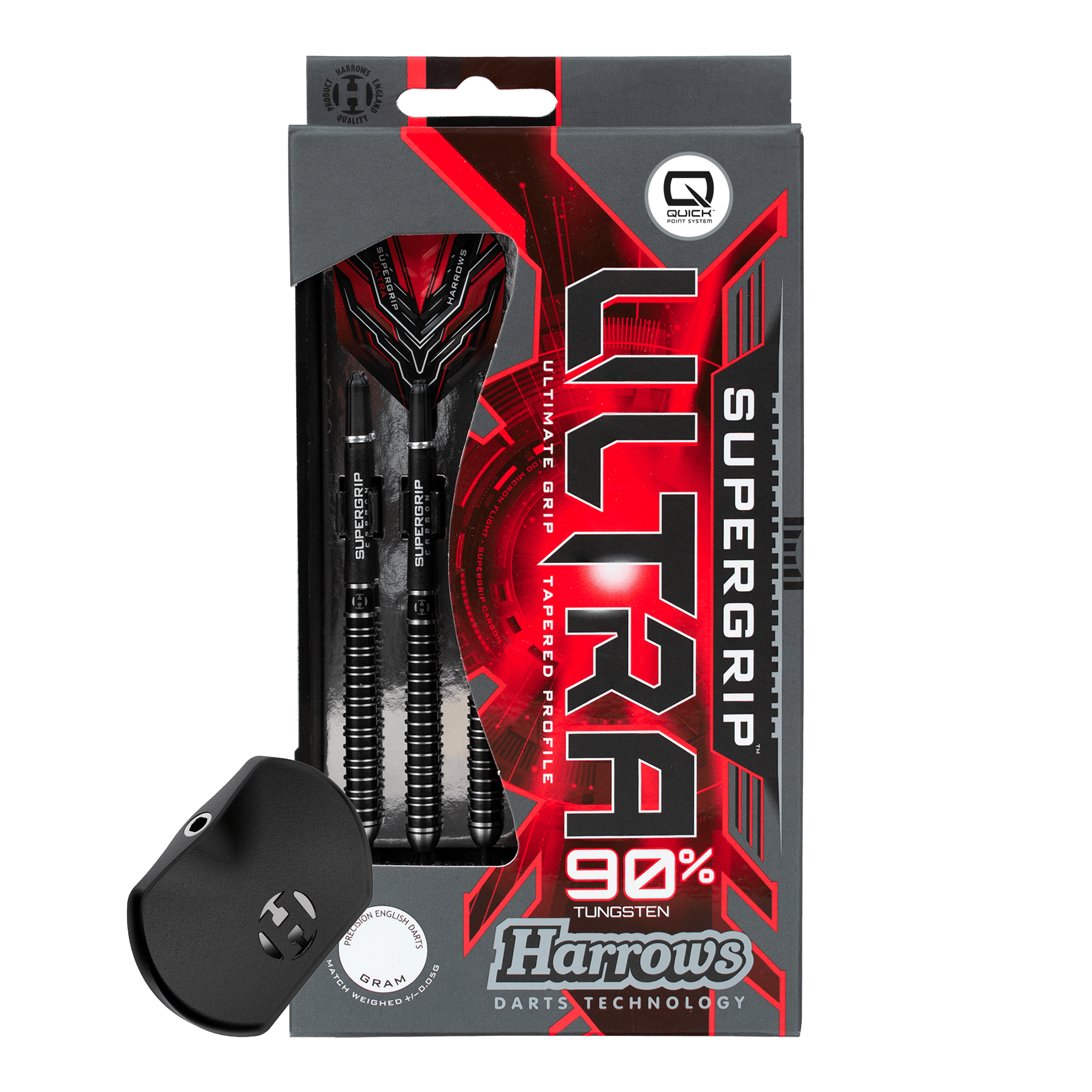 Freccette in acciaio Harrows Supergrip Ultra Quick Point