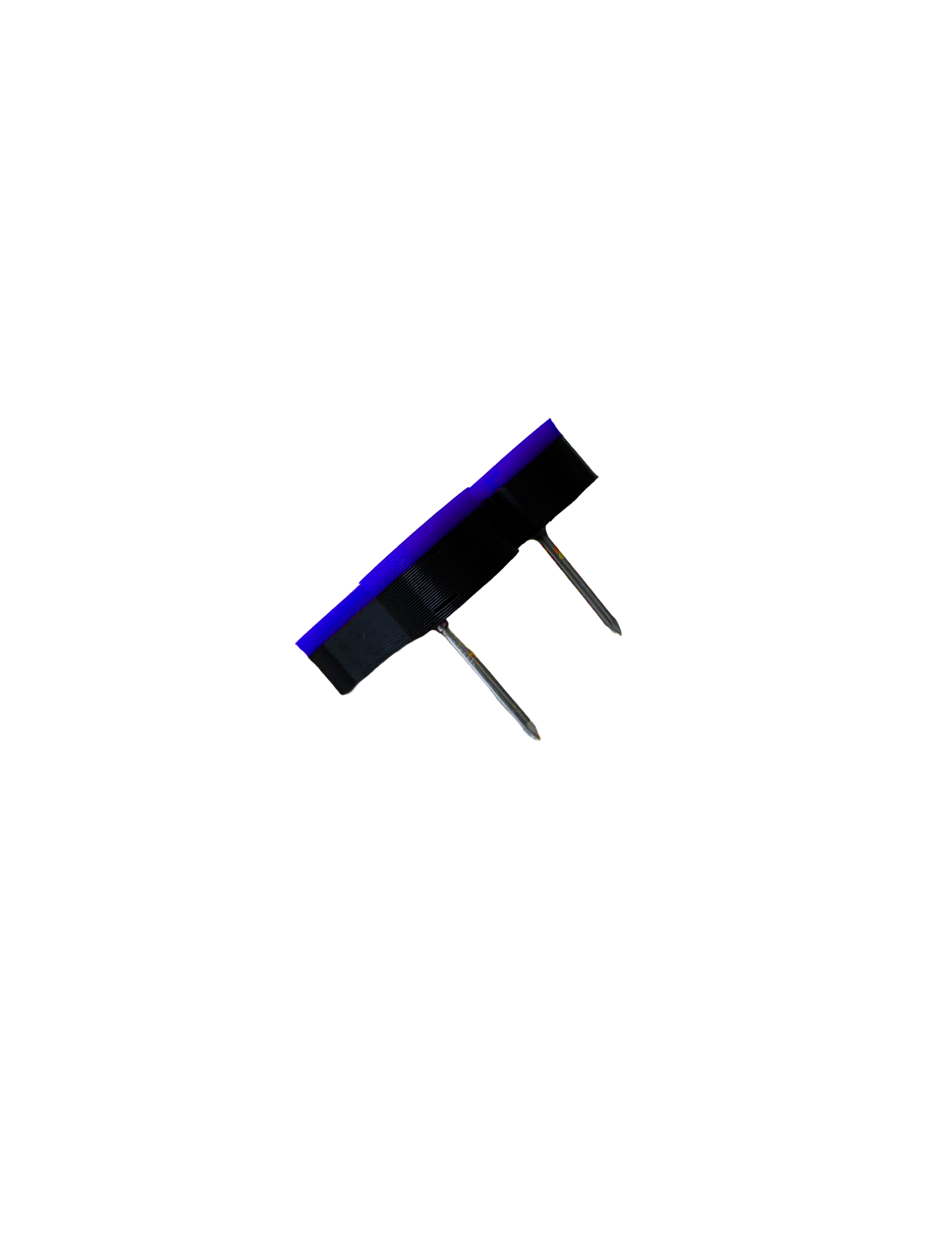 Anelli numerati per freccette McDart / Anello numerato classico Das Bild zeigt die Rückseite eines klassischen blauen Produkts. Die Rückansicht hebt die Form hervor.