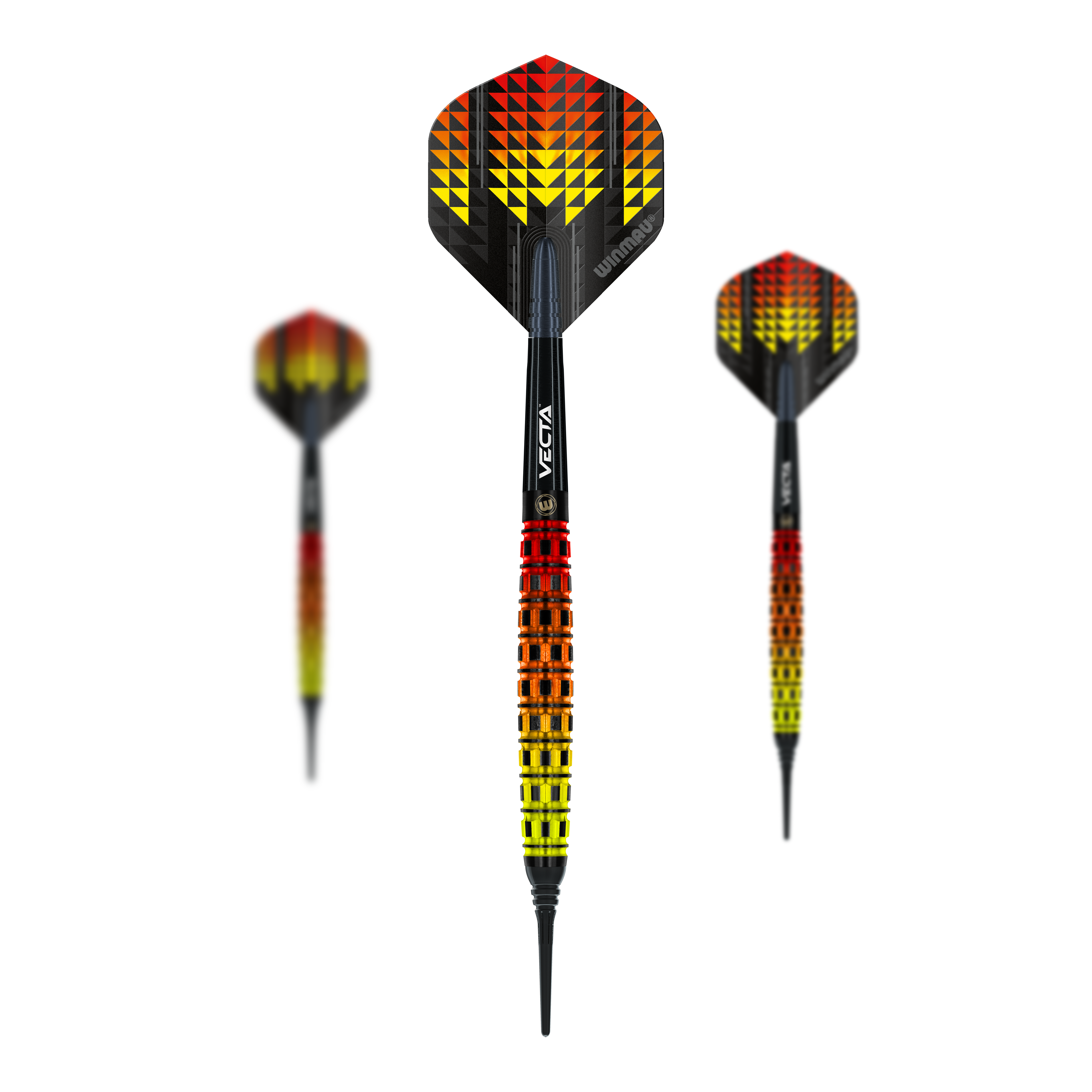Freccette morbide affusolate Winmau Firestorm Flame - 20 g