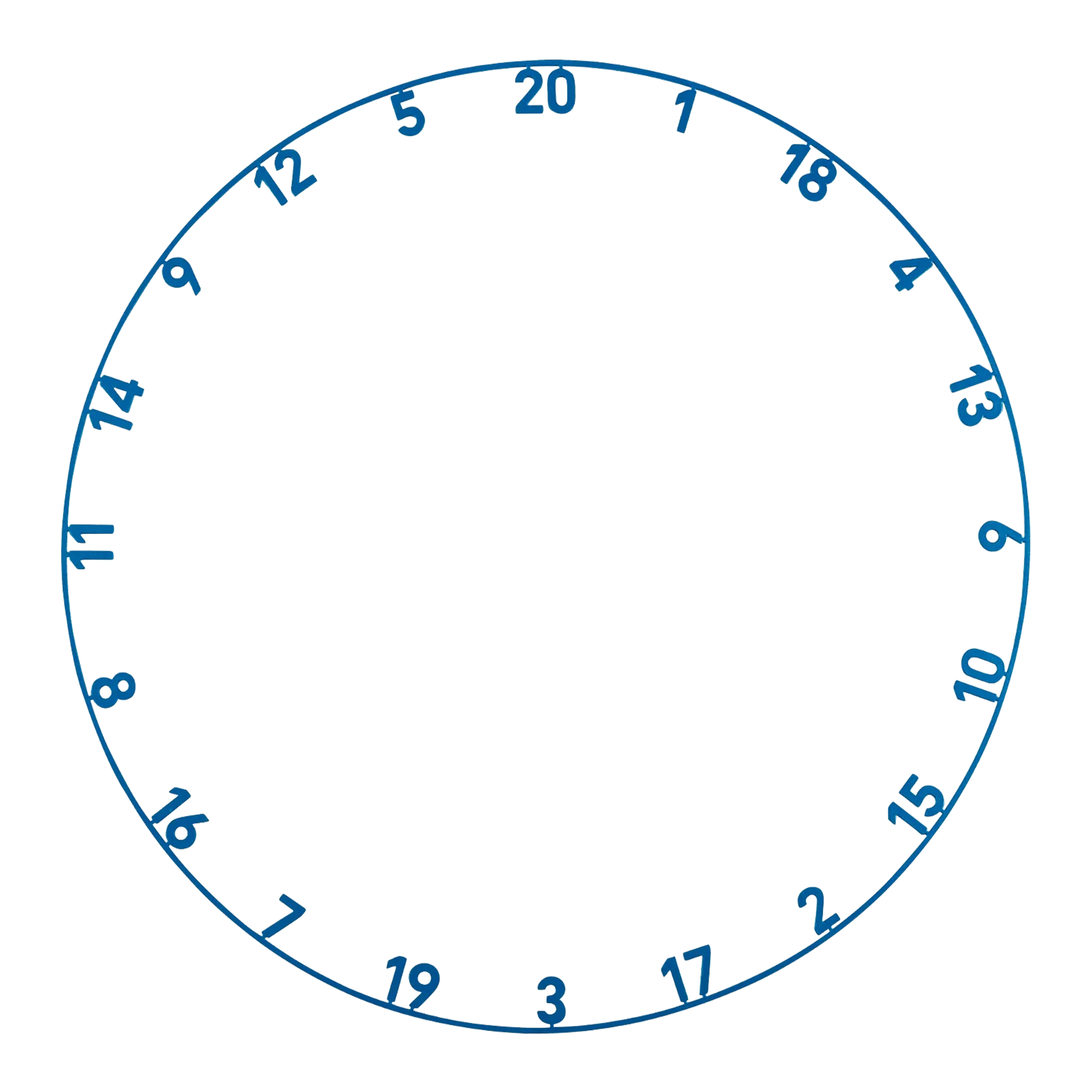 Bersaglio per freccette in acciaio Precise 180 Endorphine con anello numerico - Blu Artico Das Precise 180 Endorphine Steeldartboard mit Nummernring in Arctic Blue ist abgebildet. Das Bild zeigt das Dartboard aus einer anderen Perspektive.