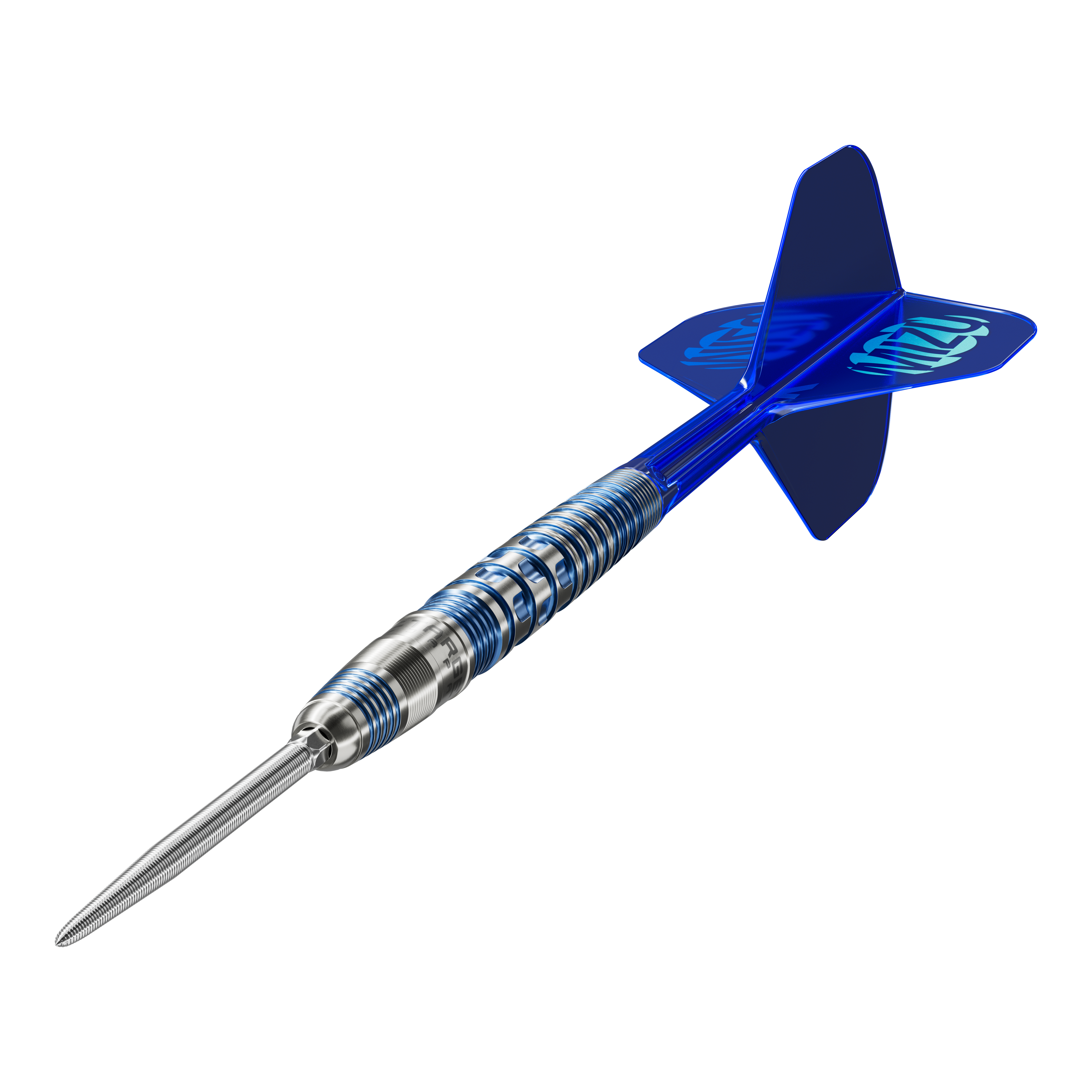 Das Bild zeigt die Target Japan Mizu Series 01 Swiss Point Steeldarts. Sie eignen sich ideal für ambitionierte Dartspieler.