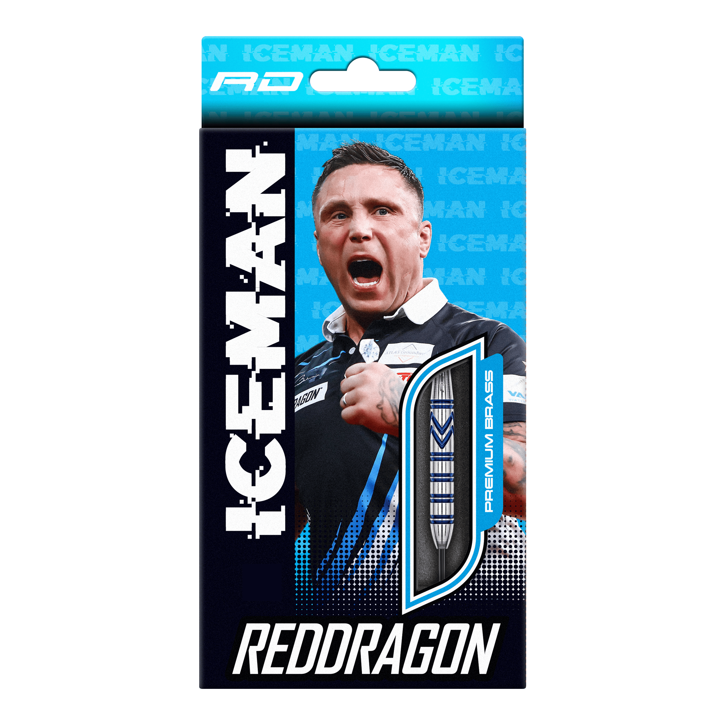 Red Dragon Gerwyn Price Dardi Steel in ottone - 21 g Red Dragon Gerwyn Price Dardi Steel in ottone - 21 g