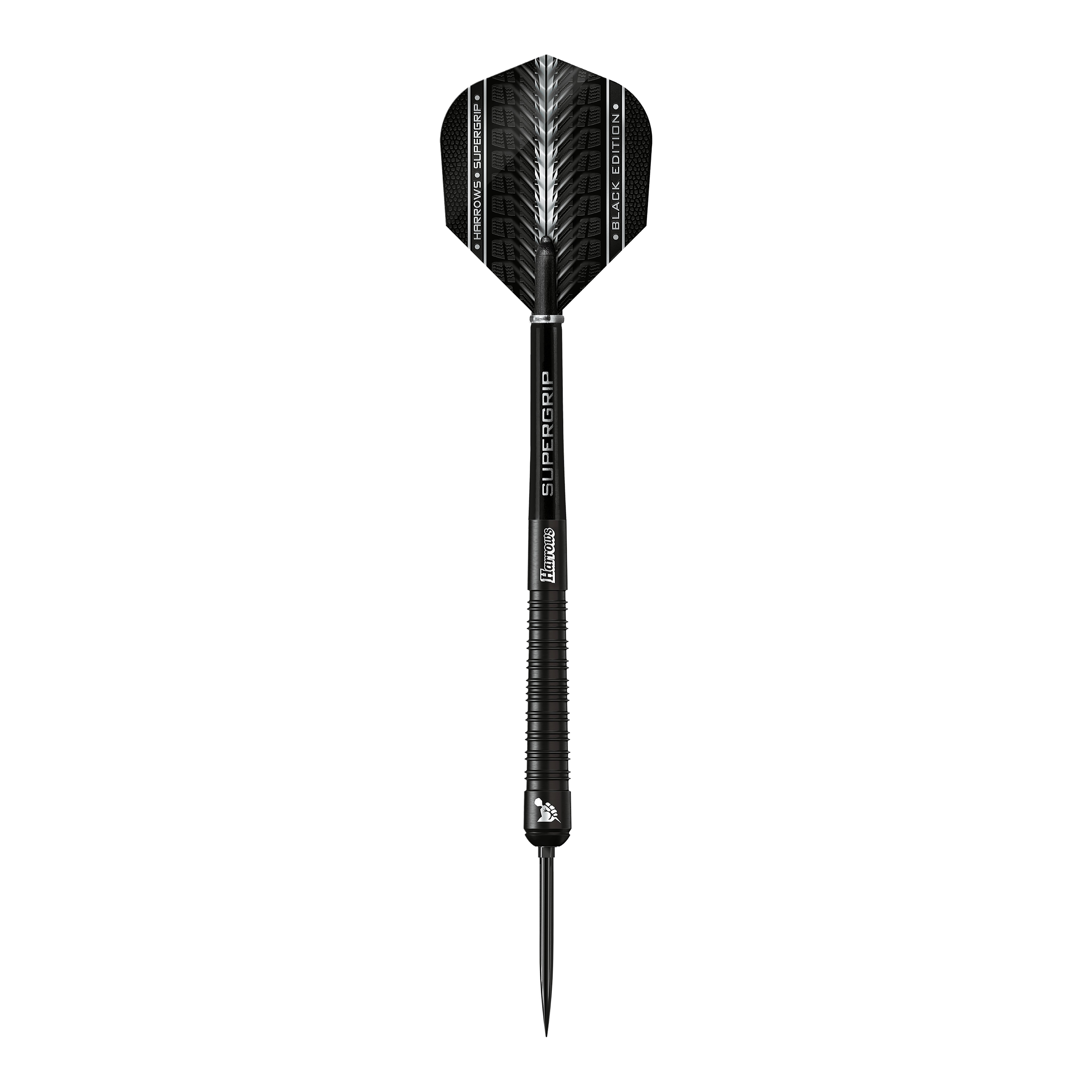 Freccette in acciaio Harrows Supergrip 90 Black Edition Quick Point