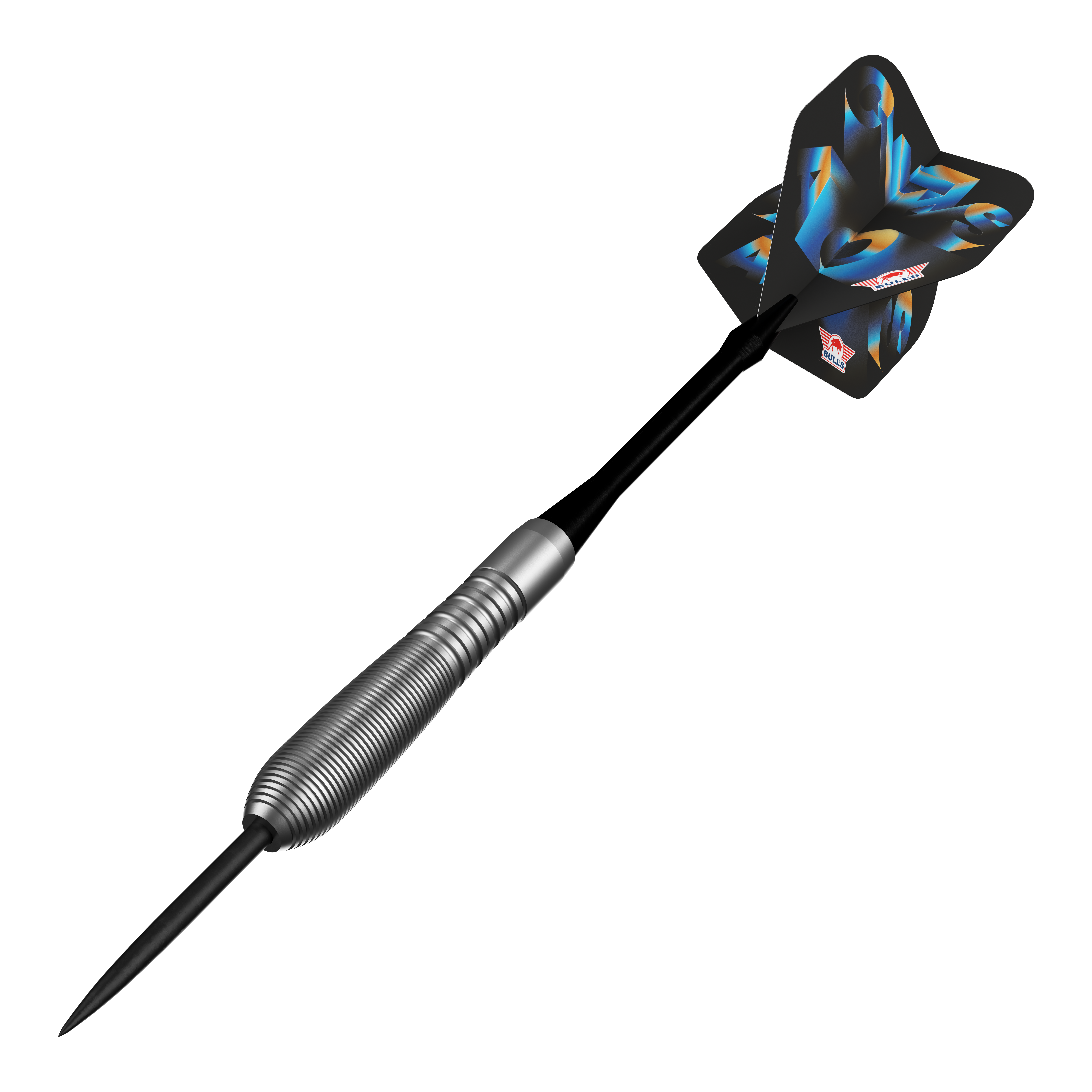 Bulls NL Chaos Blue Steel Darts - 23 g Abgebildet sind die Bulls NL Chaos Blue Steeldarts mit einem Gewicht von 23 Gramm. Die blauen Steeldarts sind speziell für Präzision und Kontrolle entworfen.