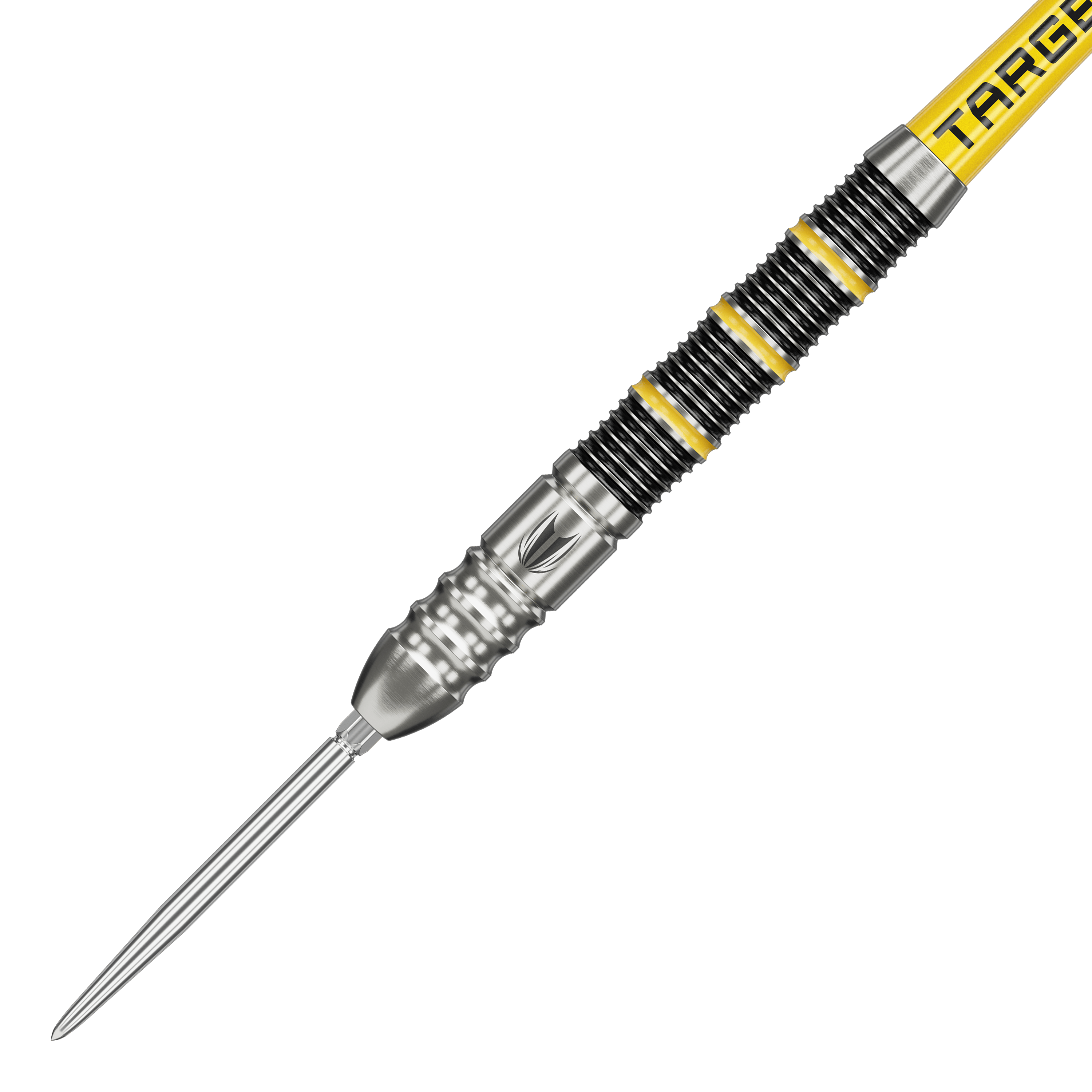 Freccette in acciaio Target Buzz 02 Swiss Points Gezeigt werden die Target Buzz 02 Swiss Points Steeldarts. Sie sind ideal für professionelle Dartspieler.
