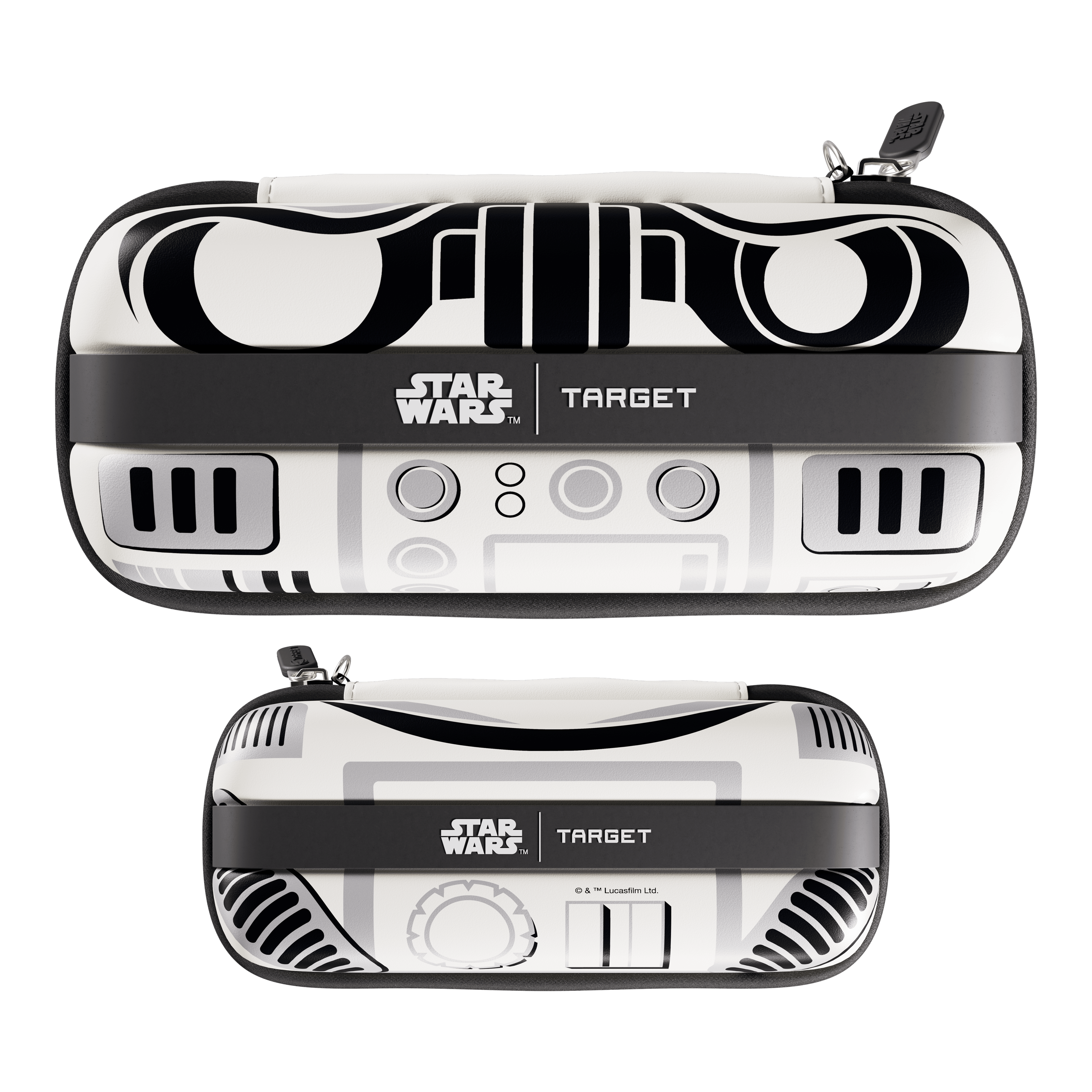 Portafreccette Target Star Wars Boa - Stormtrooper Hier ist das Target Star Wars Boa Dartcase mit Stormtrooper Design zu sehen. Die Darttasche eignet sich ideal für den Transport von Darts und Zubehör.