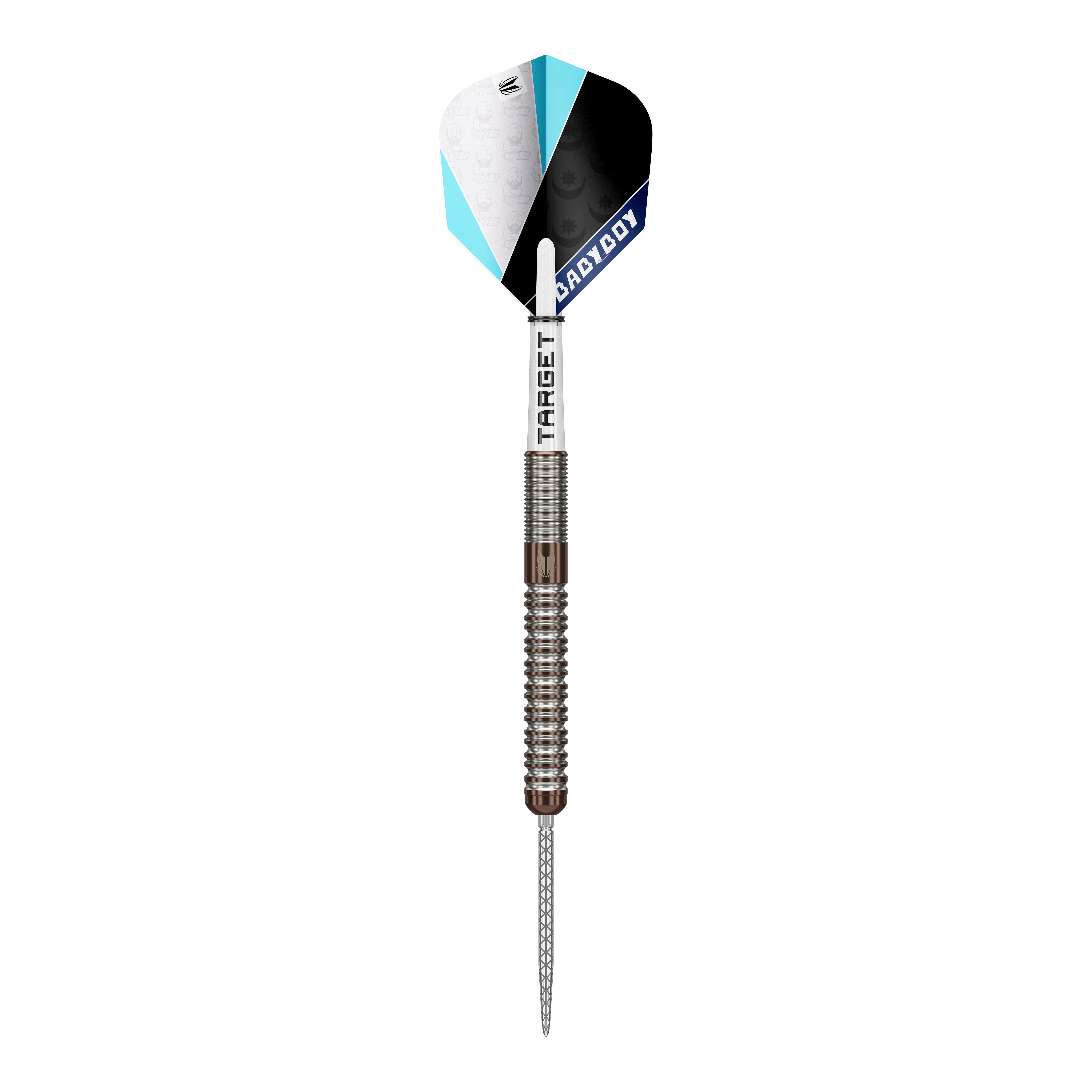 Dardi in acciaio Target Adam Lipscombe Swiss Points - 25 g Gezeigt werden die Target Adam Lipscombe Swiss Points Steeldarts. Sie eignen sich ideal für anspruchsvolle Dartspieler.