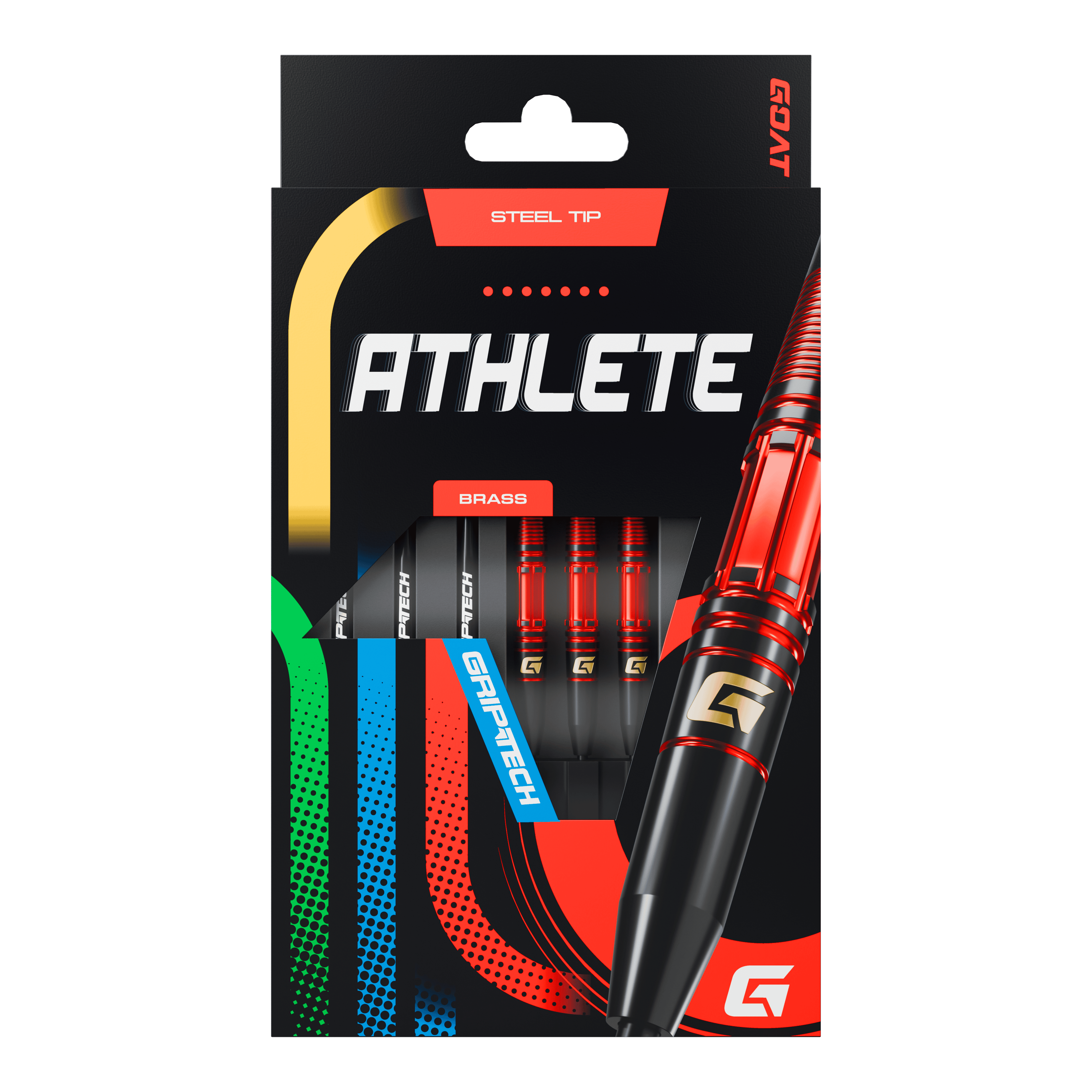 GOAT Atleta Dardi Steel in ottone rosso - 11g