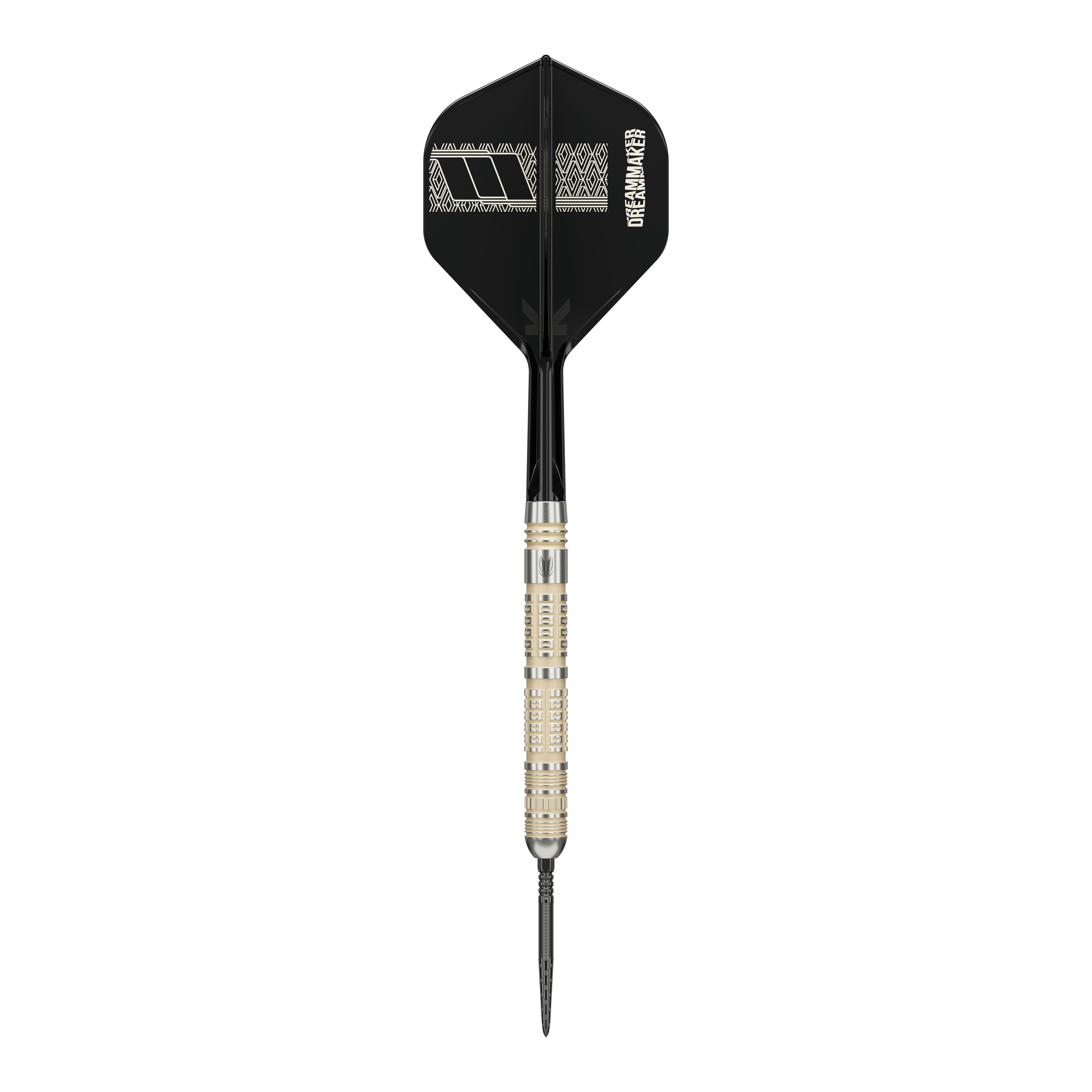 Freccette Target Dimitri Van Den Bergh 95K Swiss Point Steel Zu sehen sind die Target Dimitri Van Den Bergh 95K Swiss Point Steeldarts. Die Abbildung gibt einen Eindruck vom Produktdesign.