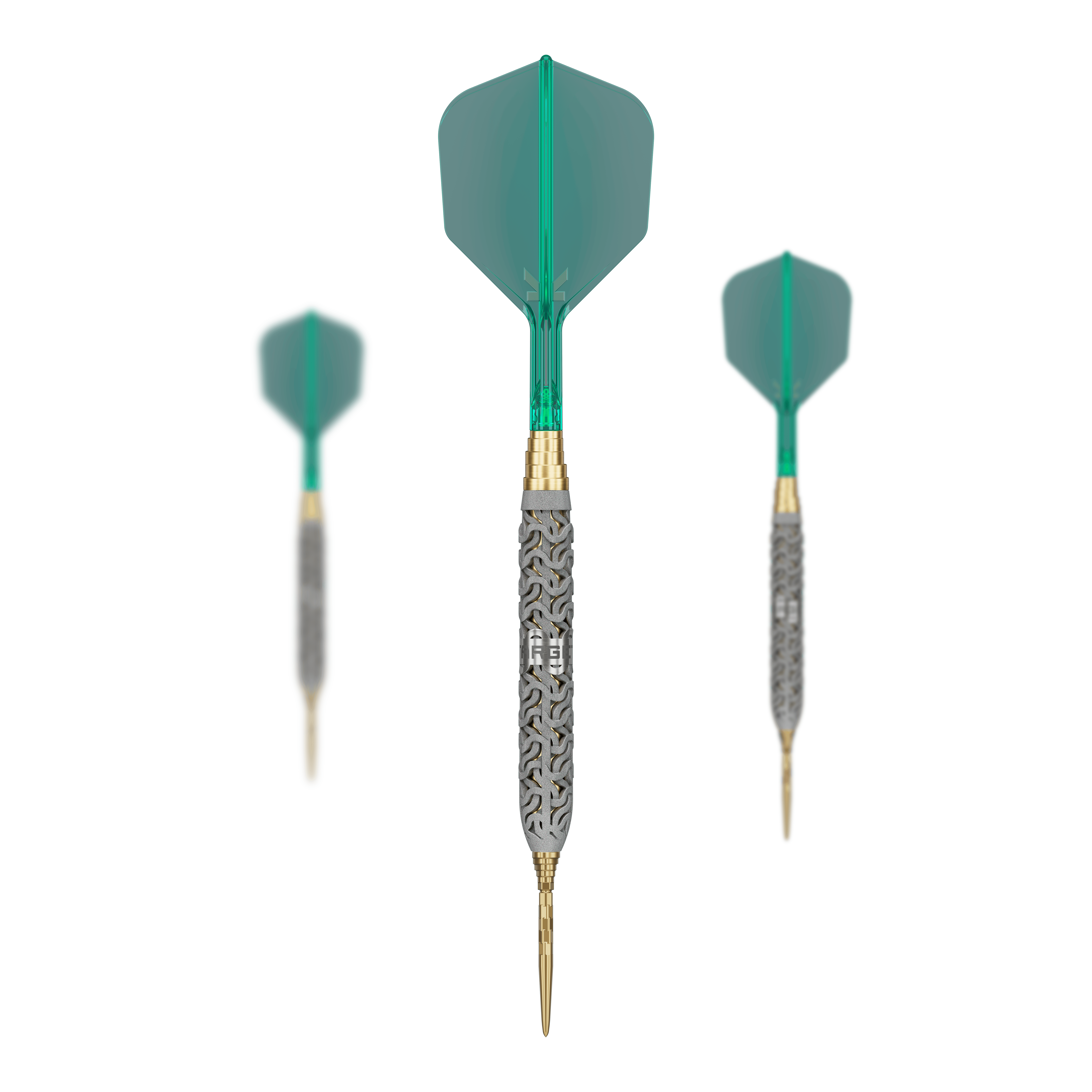 Abgebildet ist das Target Elysian Archetype 58 Limited Edition Steeldarts Set mit 24g. Diese limitierte Edition bietet ein einzigartiges Design und hohe Qualität.