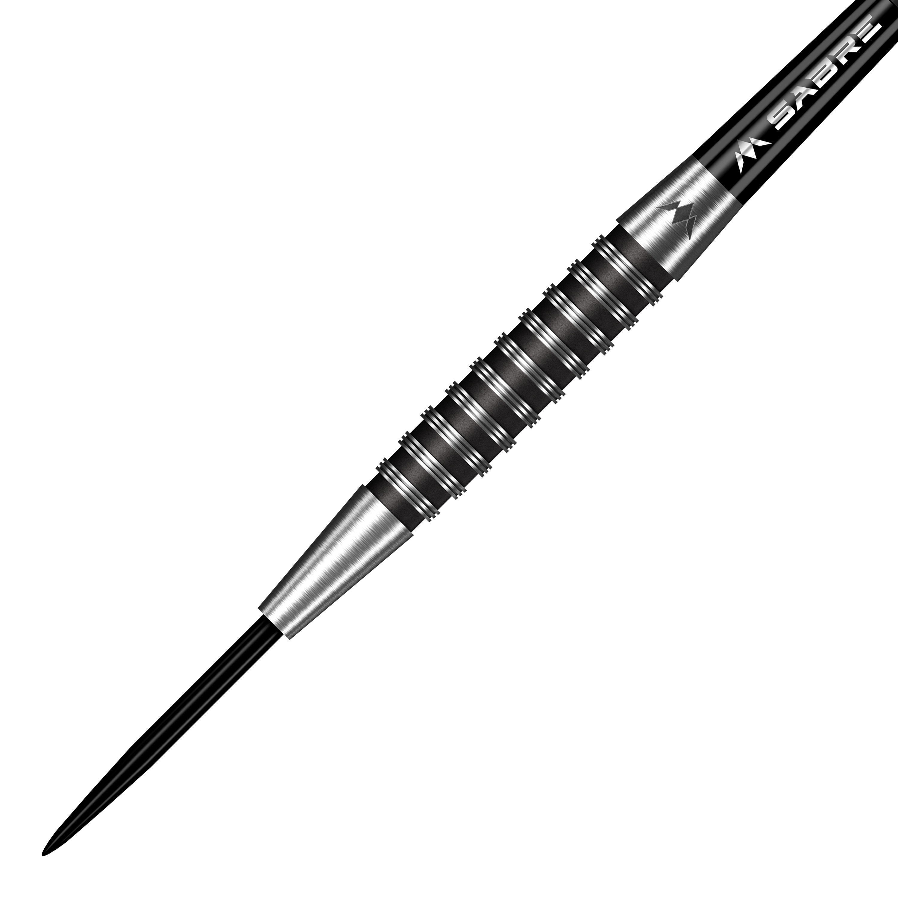 Freccette Mission Kunai in acciaio PVD nero - 23 g Das Bild zeigt Mission Kunai Black PVD Steeldarts - 23g. Diese hochwertigen Steeldarts haben ein modernes schwarzes Design.