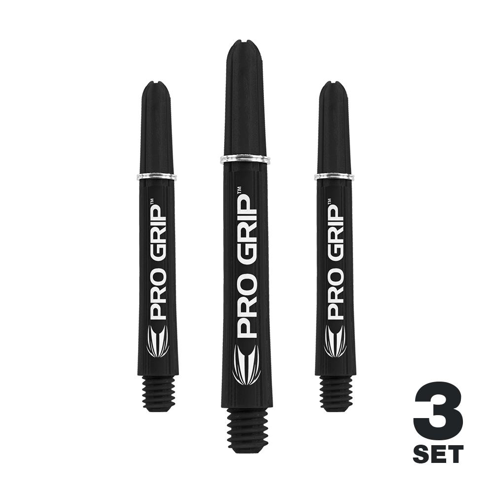 Aste Target Pro Grip - 3 set - nere