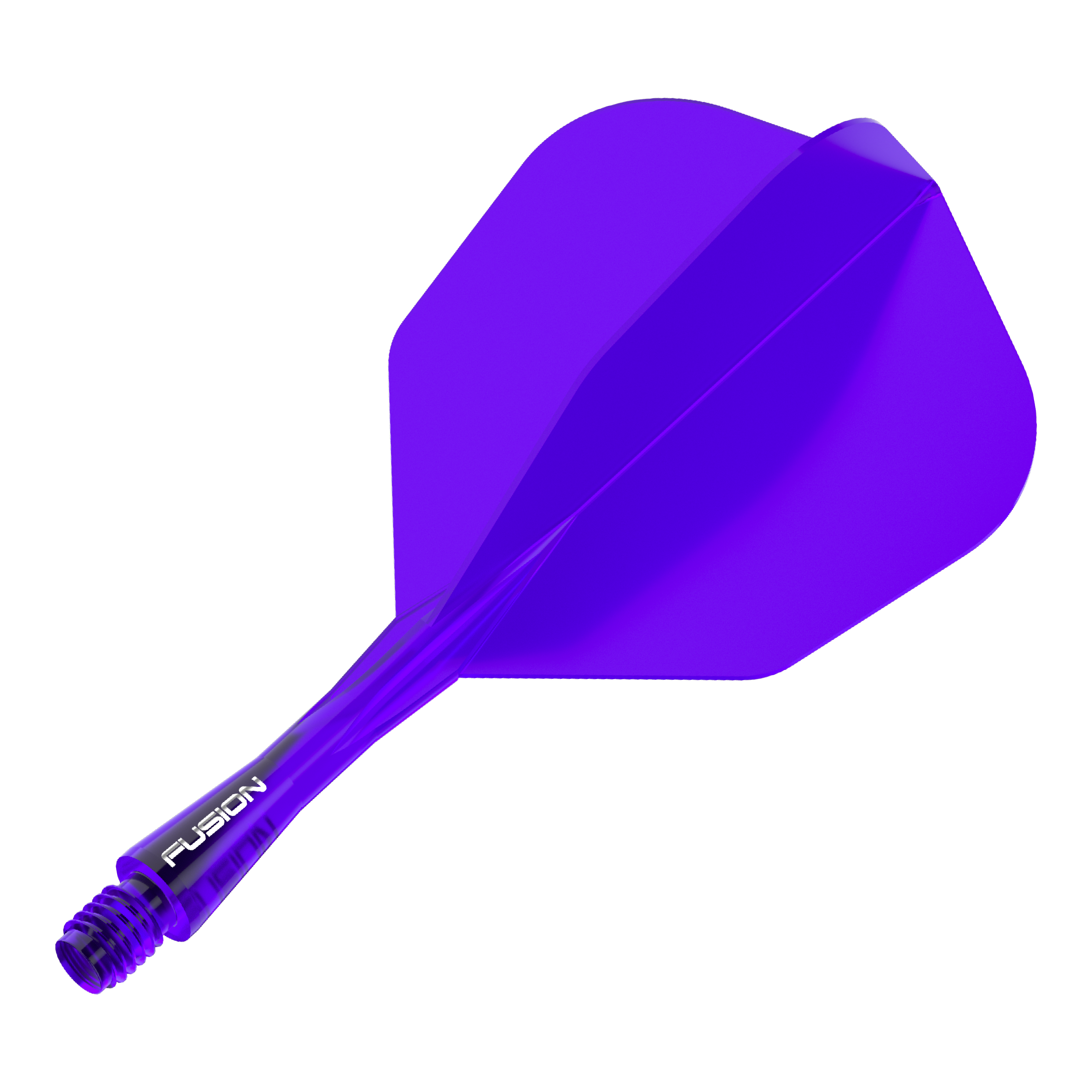 Sistema di alberi di volo a fusione Winmau n. 6 viola Dieses Bild zeigt das Winmau Fusion Flight Shaft System No6 in Lila mit einer Länge von 22mm. Es handelt sich dabei um ein Einzelteil für Dartpfeile.