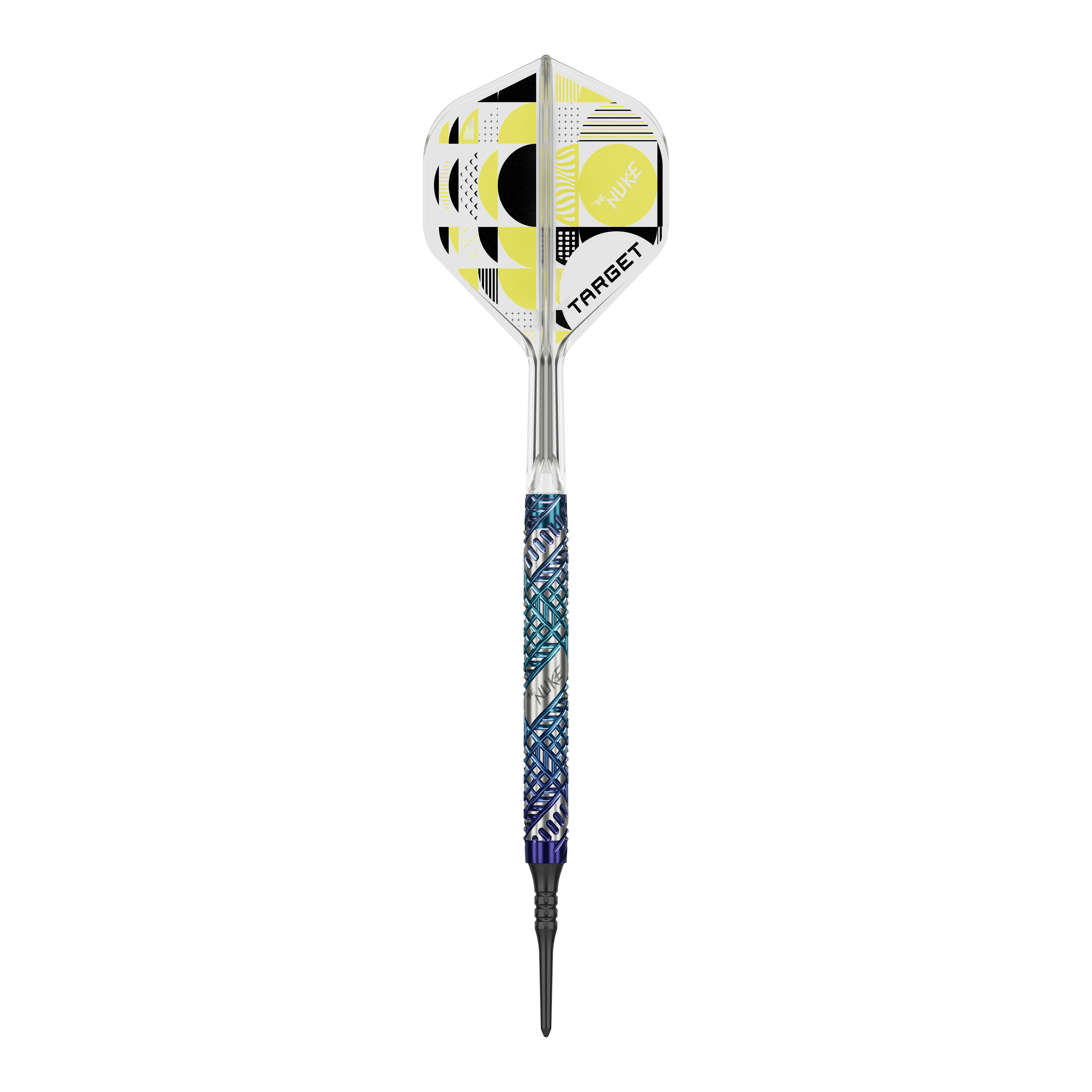 Freccette morbide Target Luke Littler Edge - 19 g Das Bild zeigt die Target Luke Littler Edge Softdarts - 19g. Diese Softdarts sind für präzises und professionelles Dartspiel konzipiert.