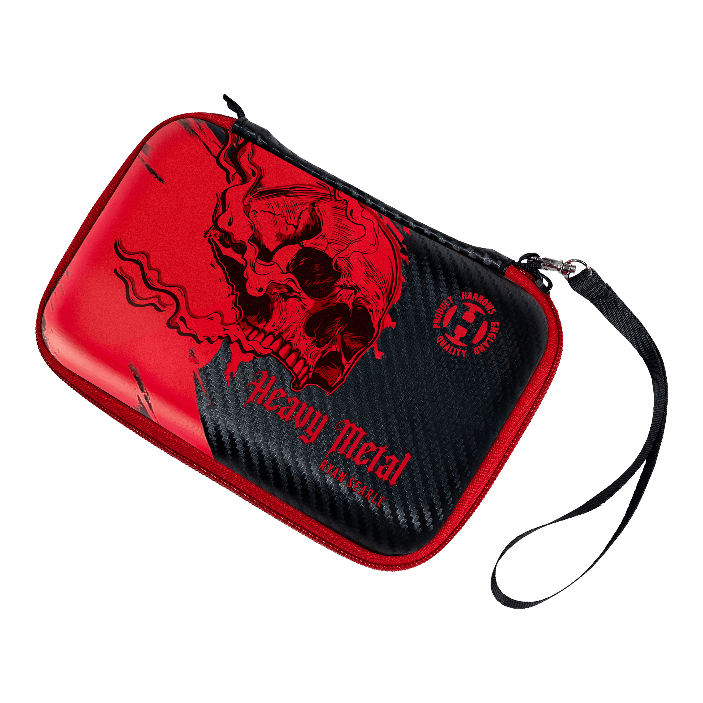 Custodia per freccette Ryan Searle Player Pro6 di Harrow Harrows Ryan Searle Player Pro6 Dartcase schützt Ihre Darts optimal. Das Case ist für Dartspieler mit Anspruch konzipiert.