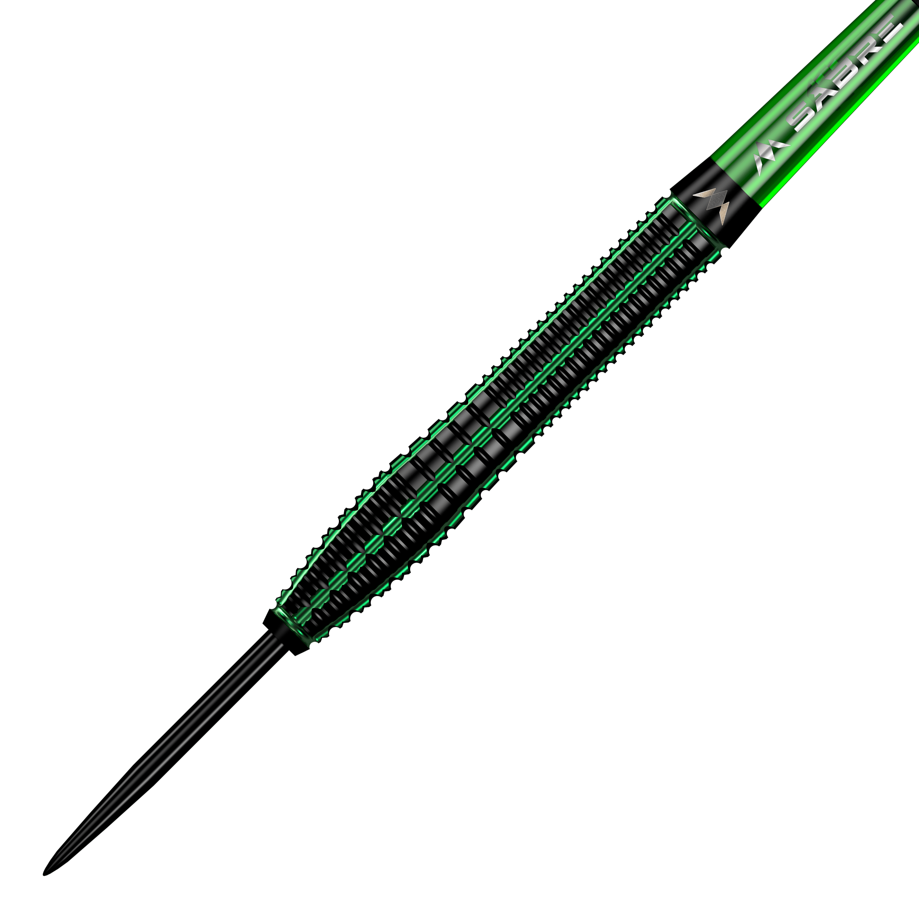 Freccette in acciaio Mission Venom Das Bild zeigt mehrere Mission Venom Steeldarts aus einer anderen Perspektive. Der Fokus liegt auf den Details.