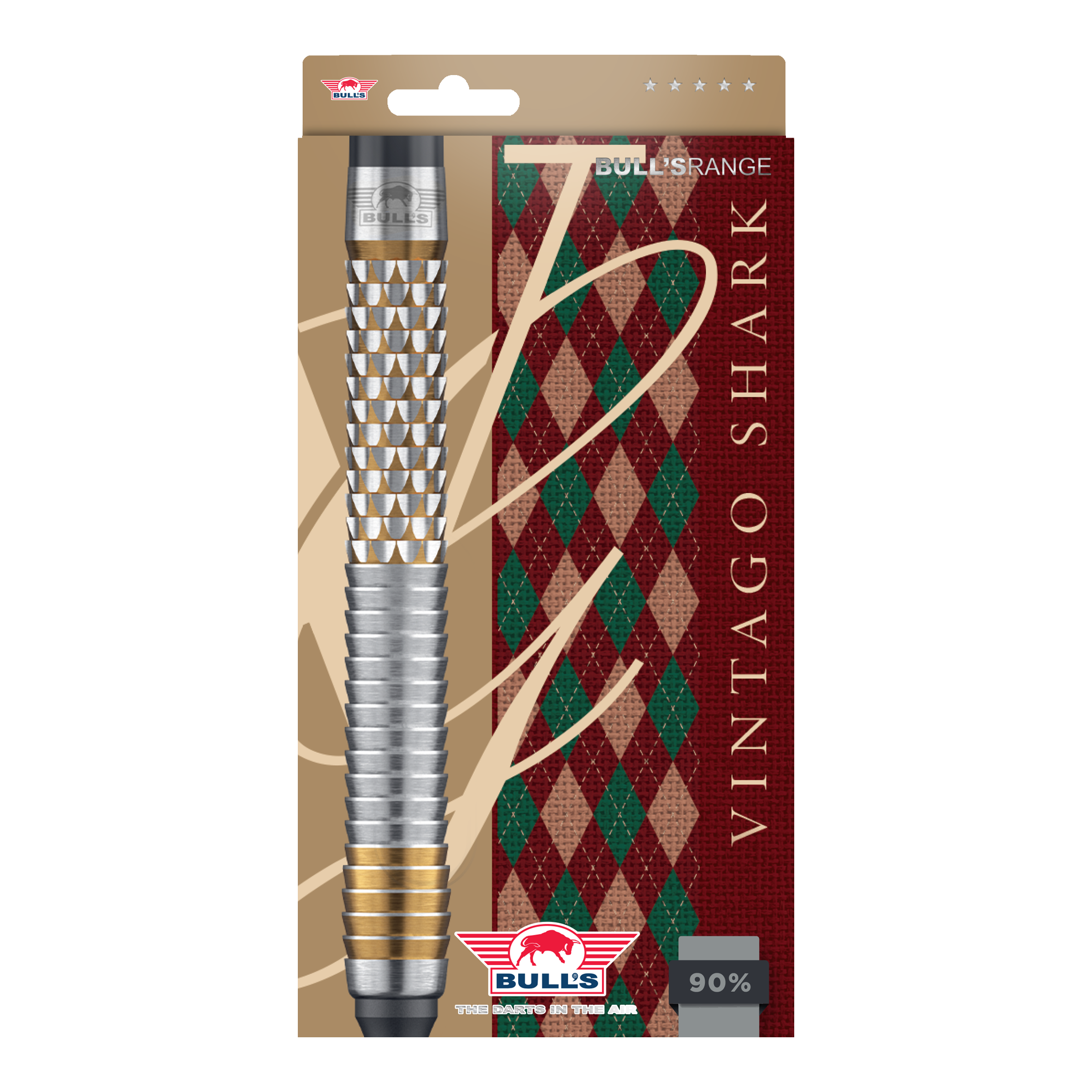 Freccette morbide Bulls NL Vintage Shark - 18 g Hier sieht man die Bulls NL Vintago Shark Softdarts - 18g. Sie sind ideal für Softdartspieler geeignet.