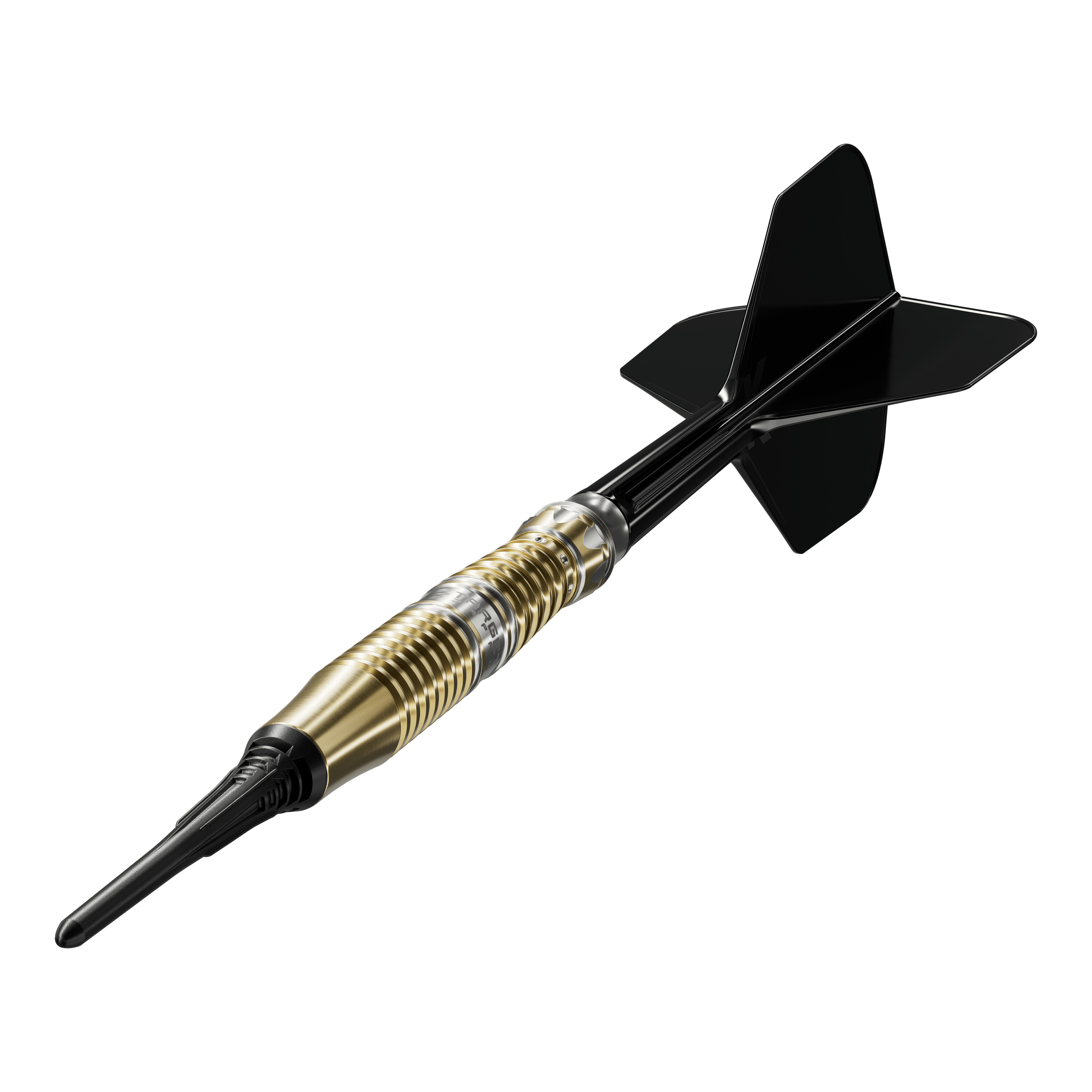 Freccette morbide Target Black Marque Enzo - 18 g Target Black Marque Enzo Softdarts - 18g sind auf diesem Bild zu sehen. Perfekt ausbalancierte Softdarts für ambitionierte Spieler.
