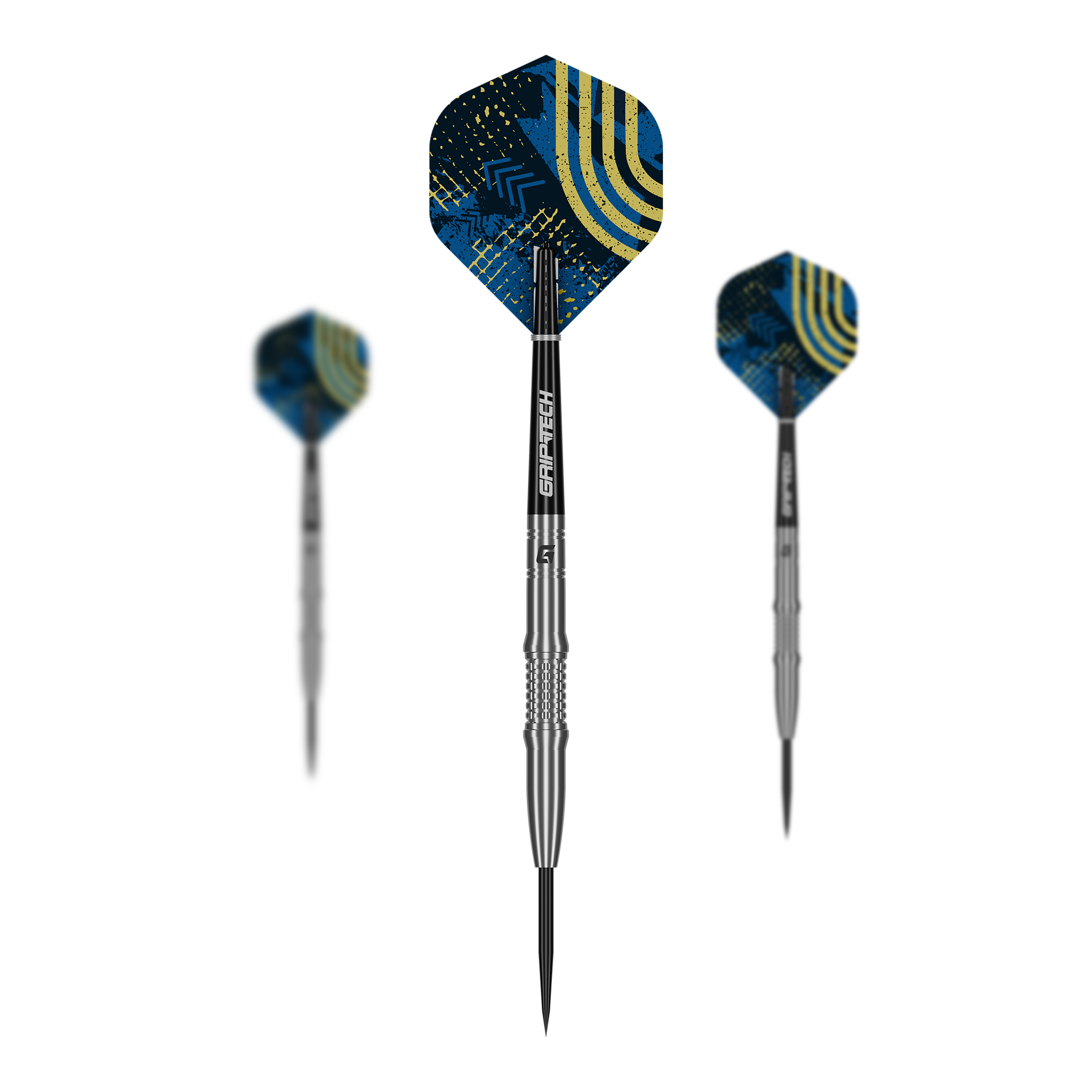 Freccette in acciaio GOAT Javelin Zu sehen ist das Produkt GOAT Javelin Tungsten Steeldarts. Der Dartpfeil besteht aus robustem Tungsten.