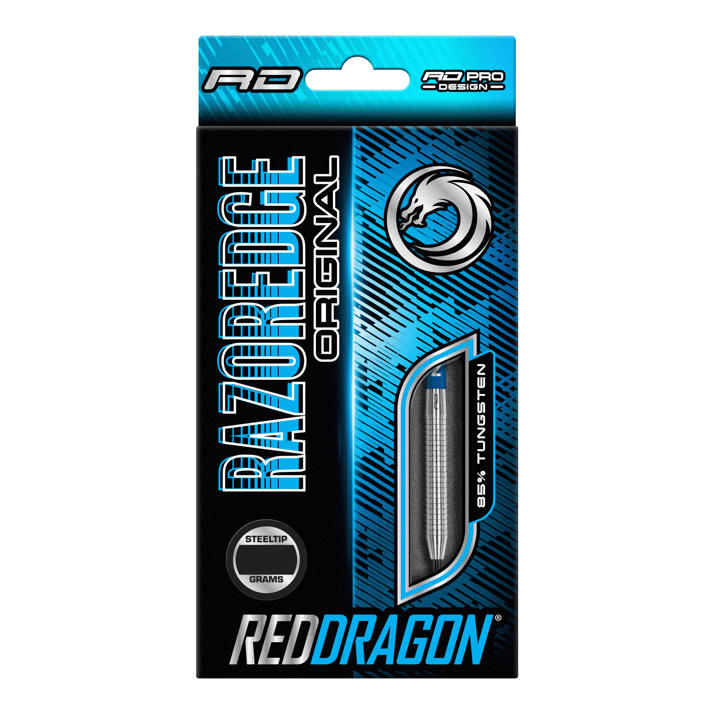 Freccette in acciaio originali Red Dragon Razor Edge - 24g