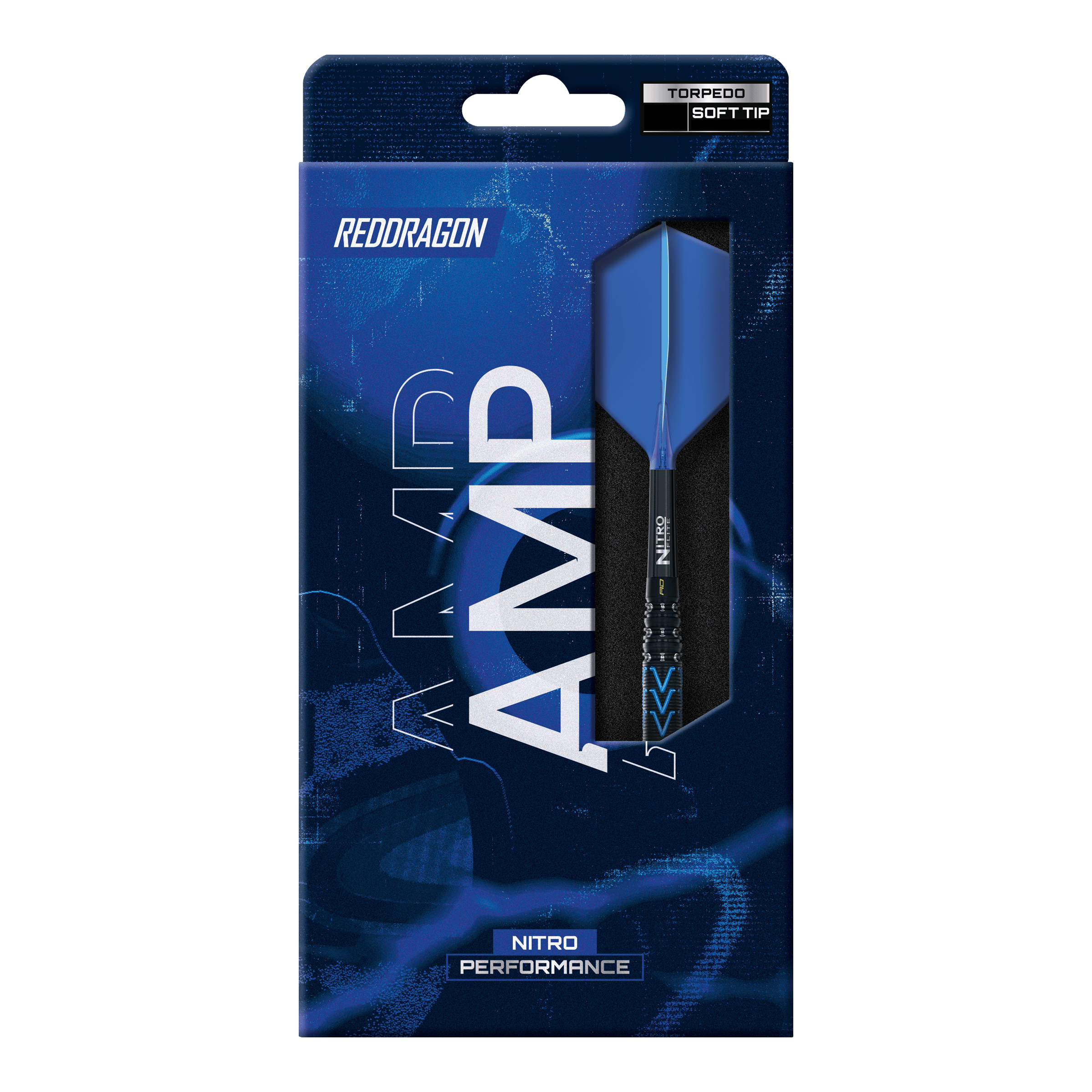 Freccette morbide Red Dragon Amp Torpedo - 22 g Abgebildet ist ein Red Dragon Amp Torpedo Softdart mit 22 Gramm. Der Pfeil ist speziell für Softdart-Wettbewerbe entwickelt.