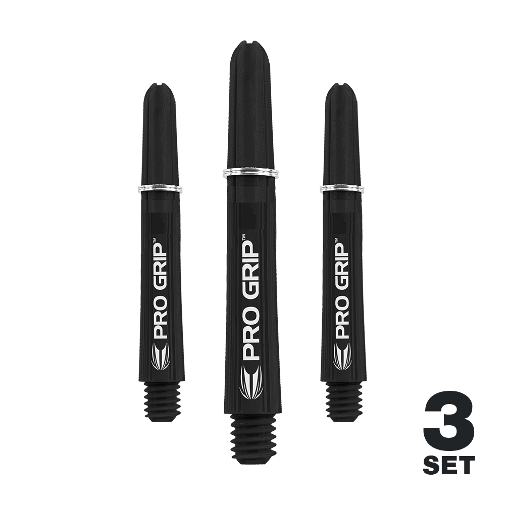 Aste Target Pro Grip - 3 set - nere