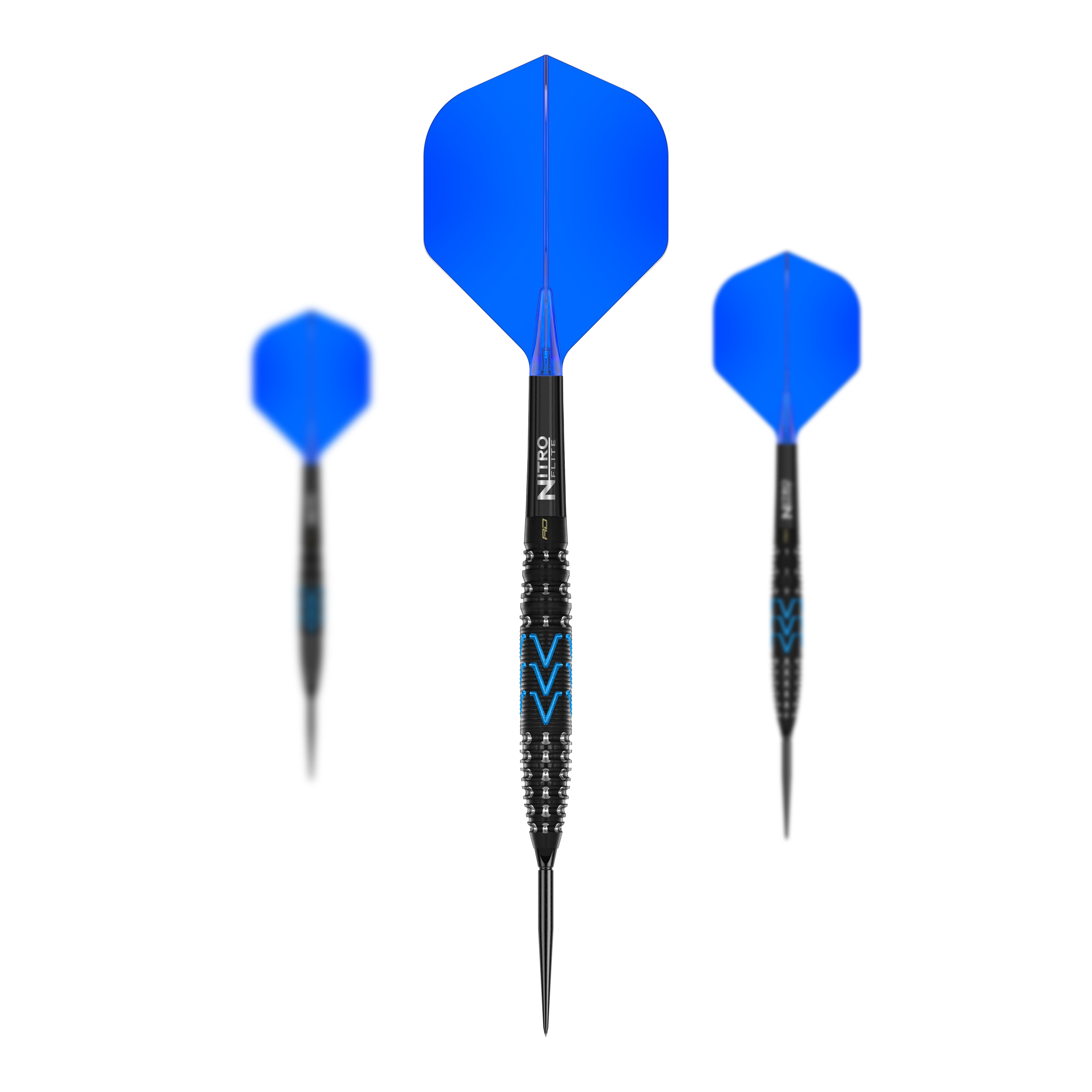 Dardi in acciaio Red Dragon AMP Torpedo Switch Point Das Bild zeigt ein Set der Red Dragon AMP Torpedo Switch Point Steeldarts. Es handelt sich um ein komplettes Dart-Set für Profis und Einsteiger.