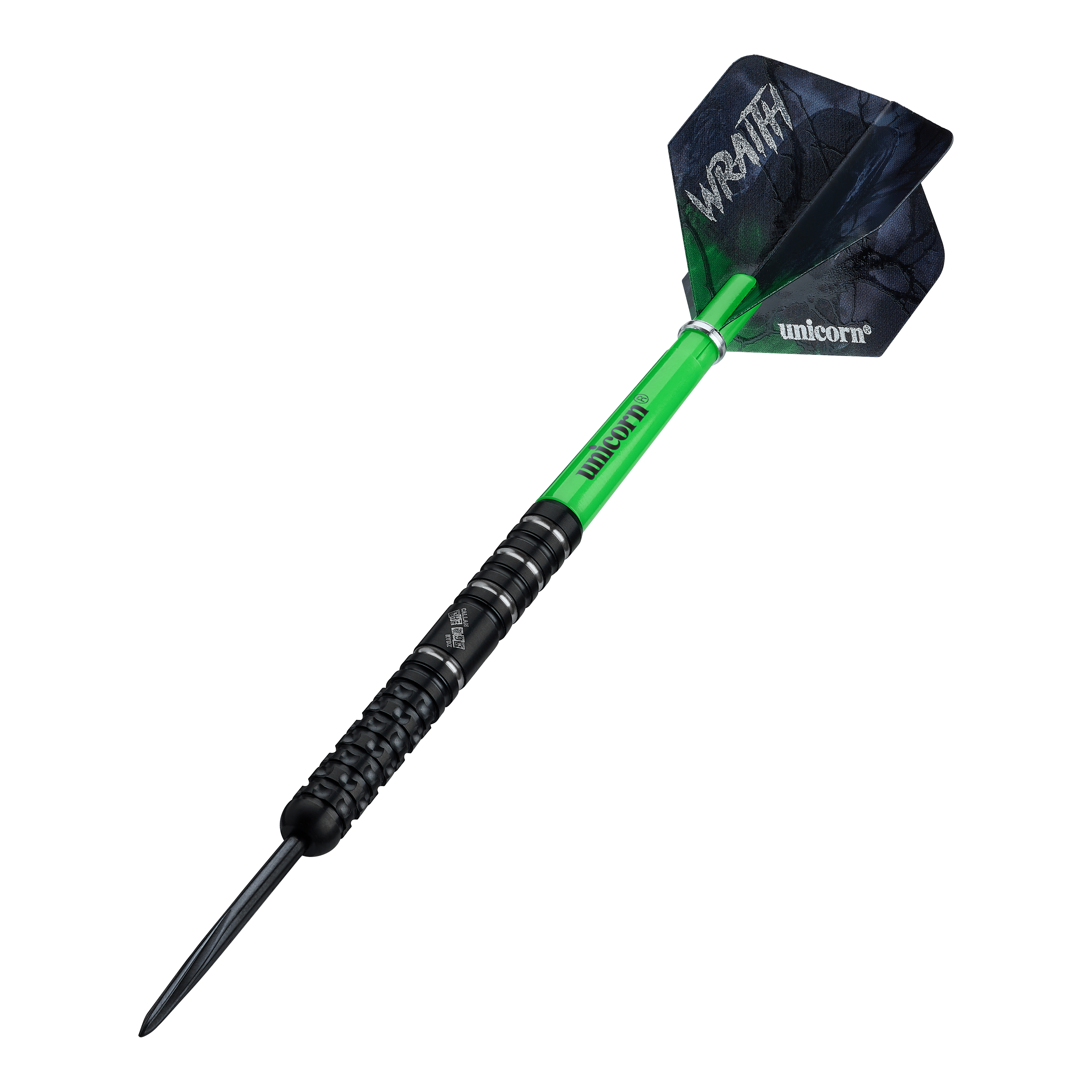 Freccette in acciaio Unicorn Wraith Callan Rydz - 23 g Abgebildet sind die Unicorn Wraith Callan Rydz Steeldarts - 23g. Das Produkt wird aus einem anderen Blickwinkel gezeigt.