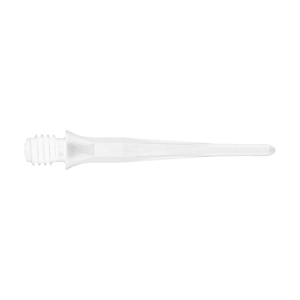Punte per freccette morbide Caliburn 2BA, bianche - Confezione da 50 Gezeigt werden Caliburn 2BA Softdartspitzen in Weiß als praktischer 50er Pack. Diese weißen Softdartspitzen sind für viele Darts geeignet.