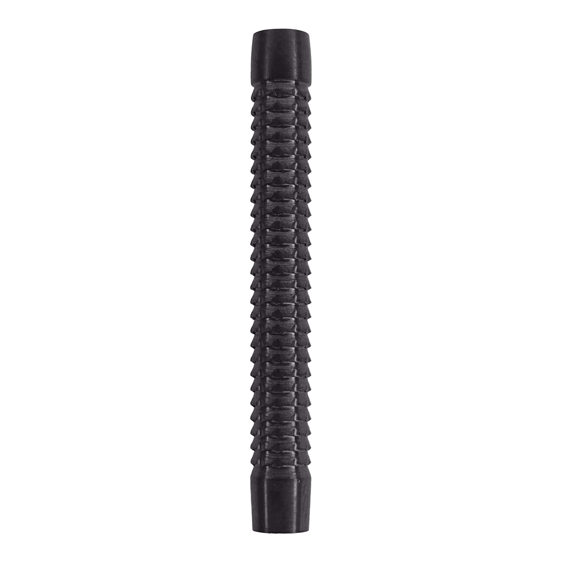 Canne per freccette morbide McDart Phantom Das Bild zeigt ein schwarzes Softdart-Barrel der Marke McDart Phantom. Das Barrel hat eine geriffelte Oberfläche für besseren Halt.