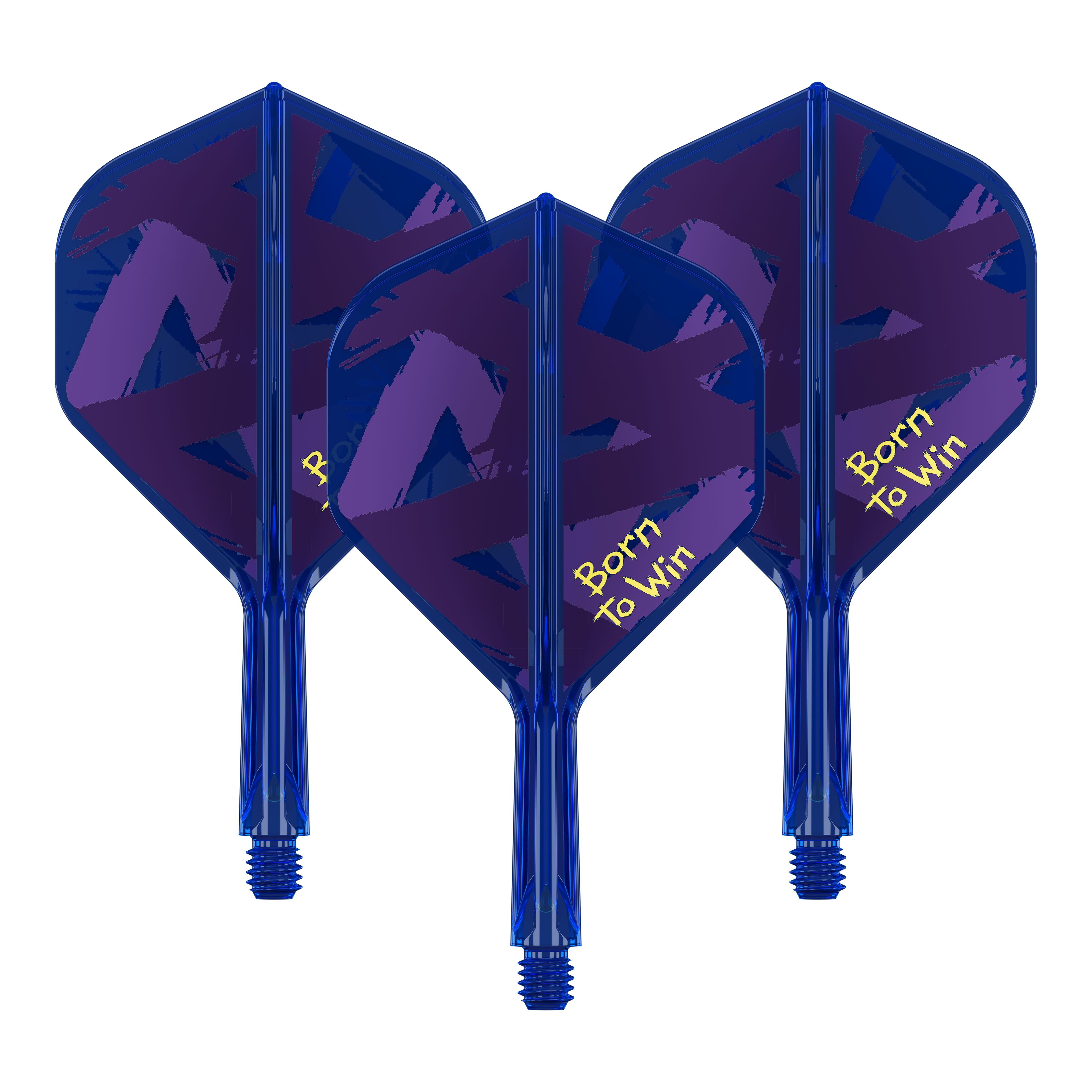 Target K-Flex Luke Littler Nato per vincere Campione del mondo n. 2 Voli standard Ein Set von Dartflights im Standardformat ist abgebildet. Die Flights zeigen ein gleichmäßiges Muster.