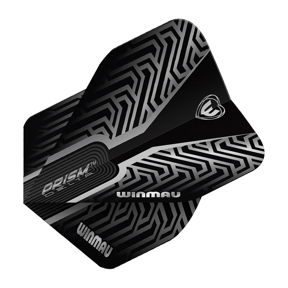 Voli standard Winmau Prism Delta Silver n. 2 Dies ist ein Satz Winmau Prism Delta Silver No2 Standard Flights. Die Abbildung zeigt die Produktdetails dieser Darts-Flights.