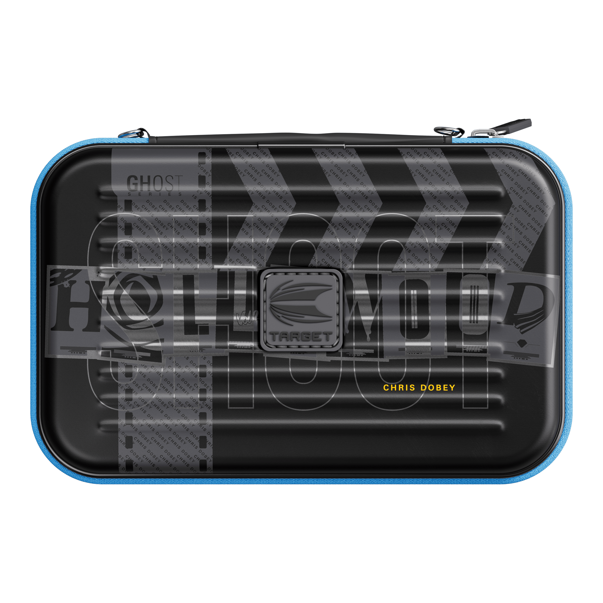 Custodia per freccette Takoma XL Ghost Series Chris Dobey Das Bild zeigt das Takoma XL Ghost Series Chris Dobey Dartcase. Das Case schützt und organisiert Dartpfeile optimal.