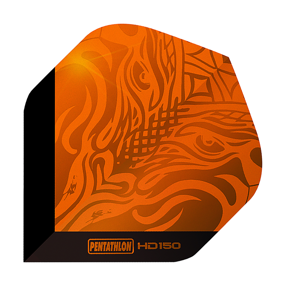 Alette standard Pentathlon HD150 arancione metallizzato
