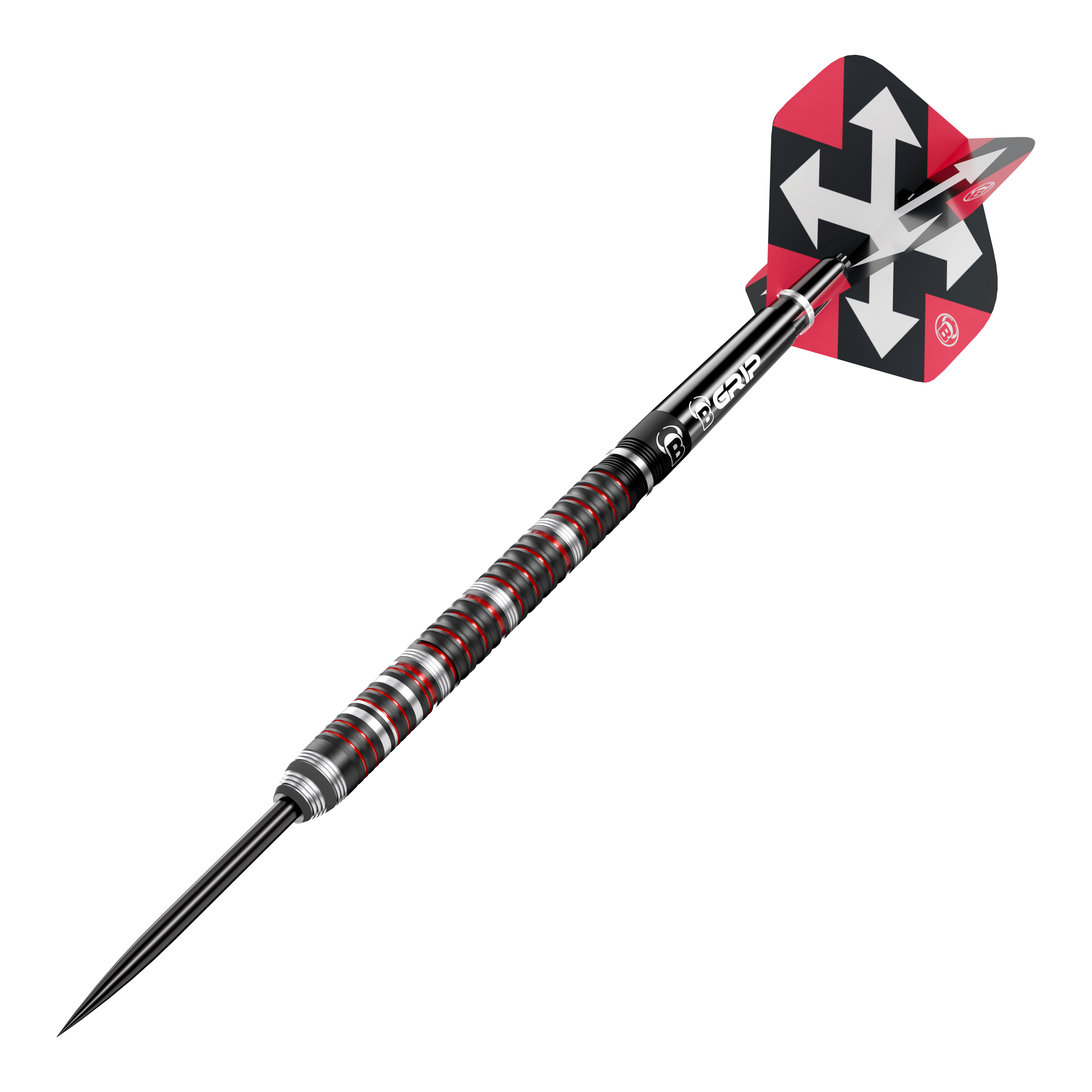 Freccette in acciaio Bulls Sixty S2 Das Bild zeigt die Bulls Sixty S2 Steeldarts. Die Darts sind für präzises Werfen beim Dartspiel entworfen.