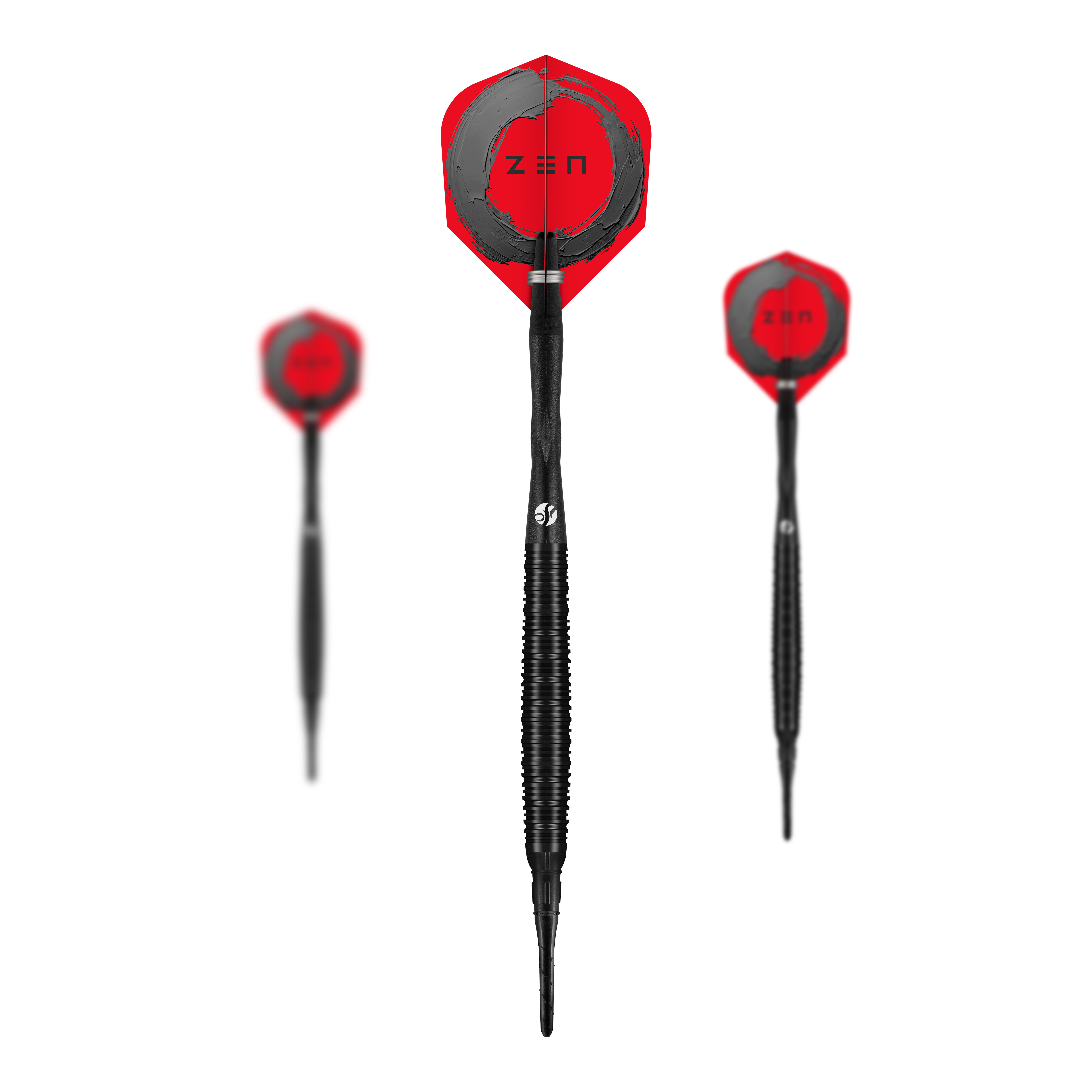 Freccette morbide Shot ZEN Missile - 20 g Das Bild zeigt ein Set der Shot ZEN Missile Softdarts - 20g. Es handelt sich um hochwertige Softdarts für den Freizeit- oder Profi-Gebrauch.