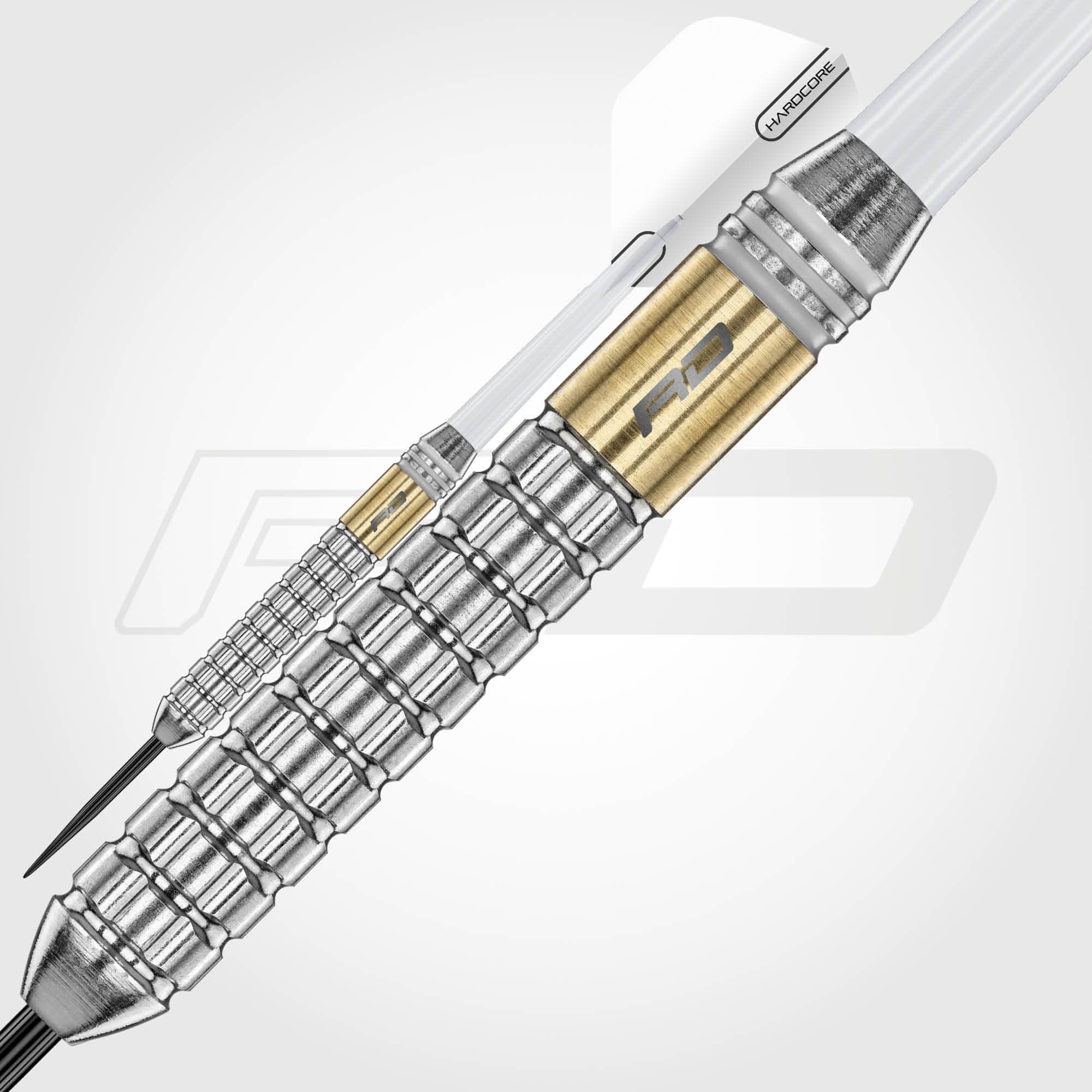 Red Dragon Gian Van Veen Steeldarts in ottone - 21 g
