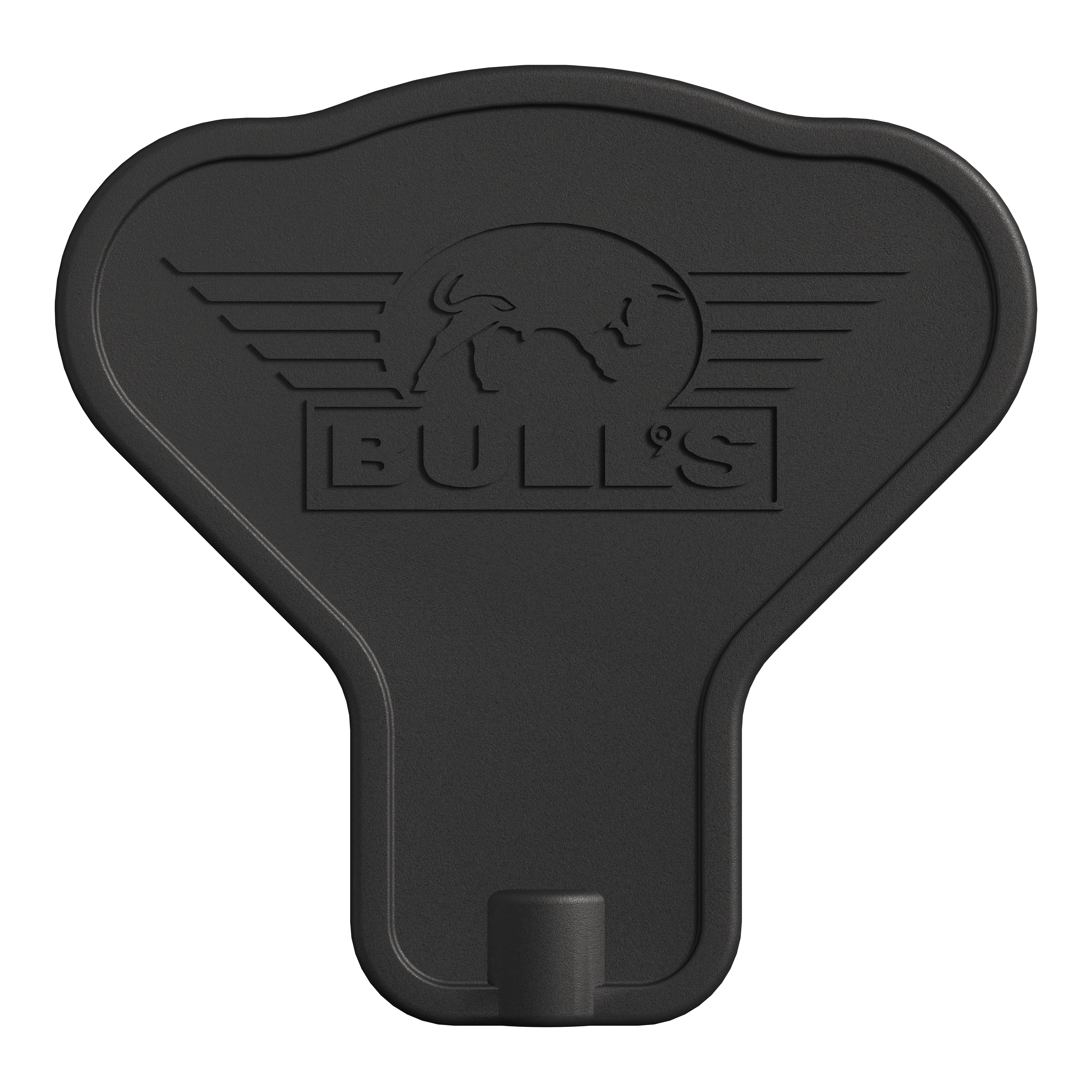 Strumento per i punti convertibili dei Bulls NL Das Bild zeigt ebenfalls das Bulls NL Convertible Points Tool. Es hilft beim sicheren Ein- und Ausbau von Dartspitzen.