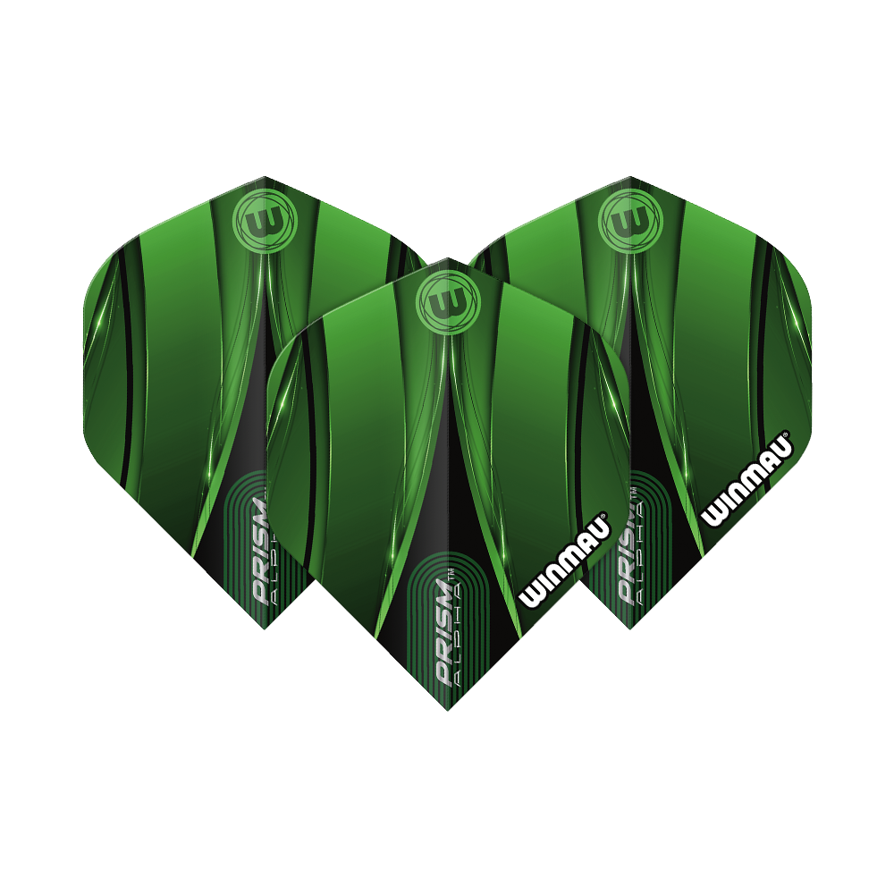 Voli standard Winmau Alpha Sniper Green 