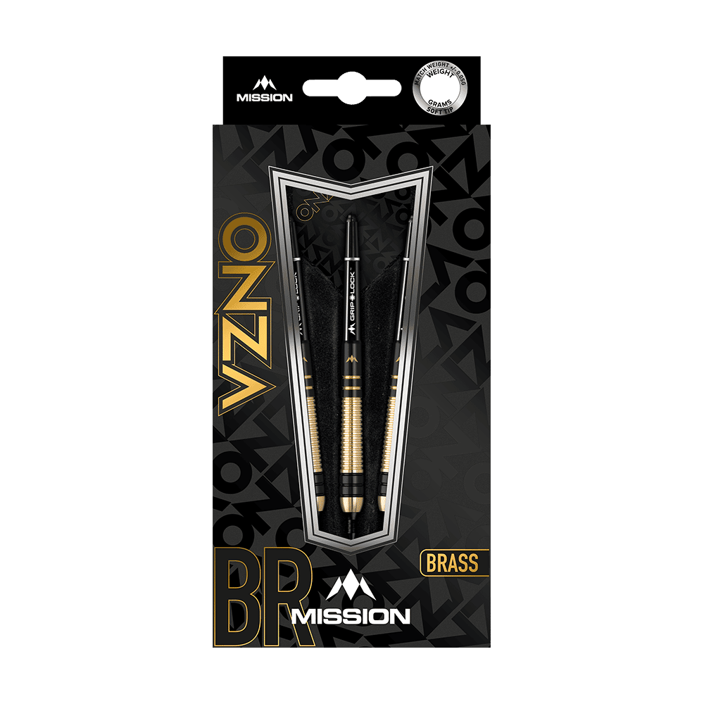 Freccette morbide Mission Onza modello 2 Black Gold - 18g