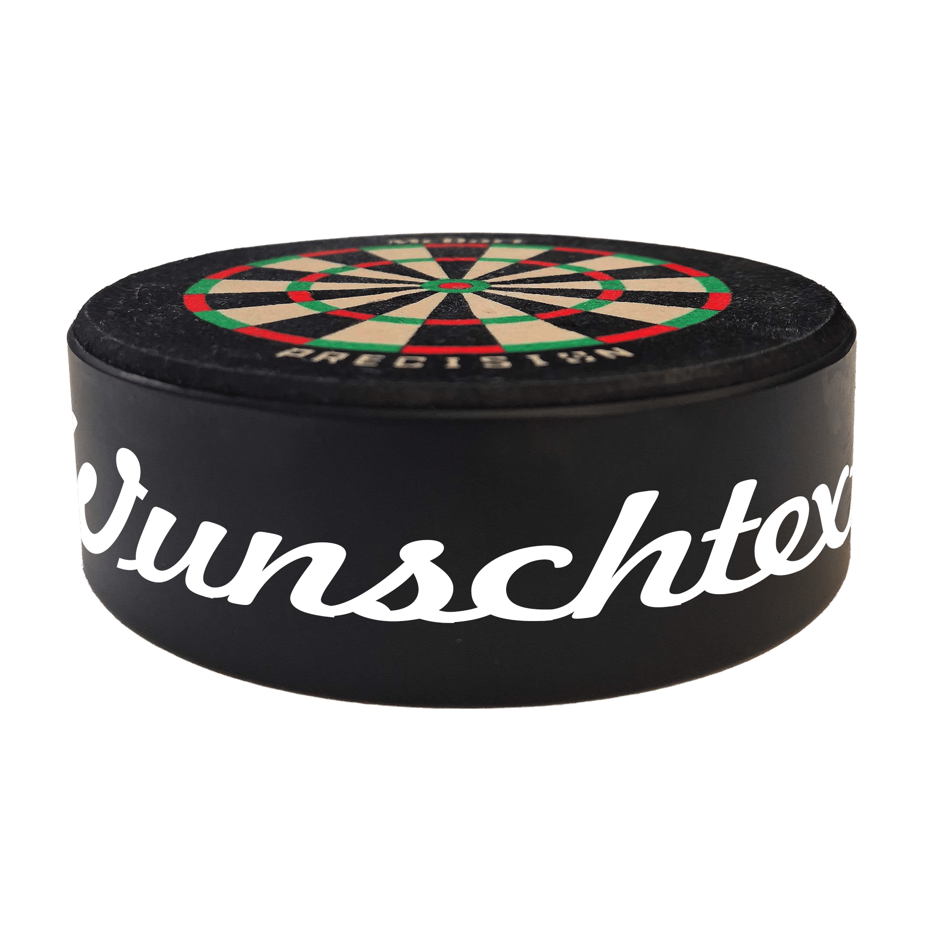 Bersaglio McDart Precision Mini con testo personalizzato Abgebildet ist ein Produkt mit dem Dateinamen 765_McDart_Mini_Precision_Dartboard_Darthalter_2_Freehand521. Es sind keine genauen Produktinformationen vorhanden.